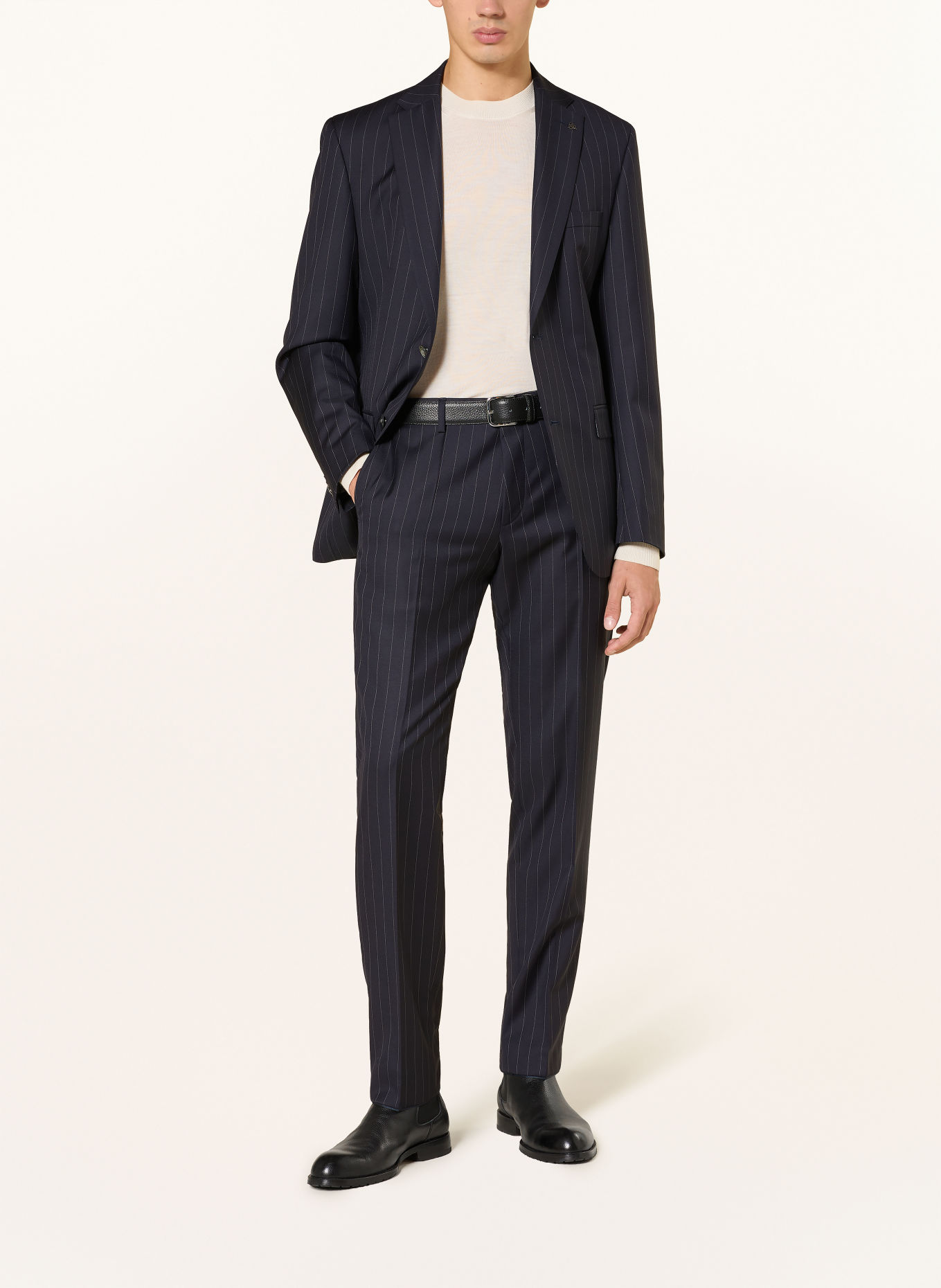 ROY ROBSON Regular-Fit Suit Trousers: C401 DARK BLUE