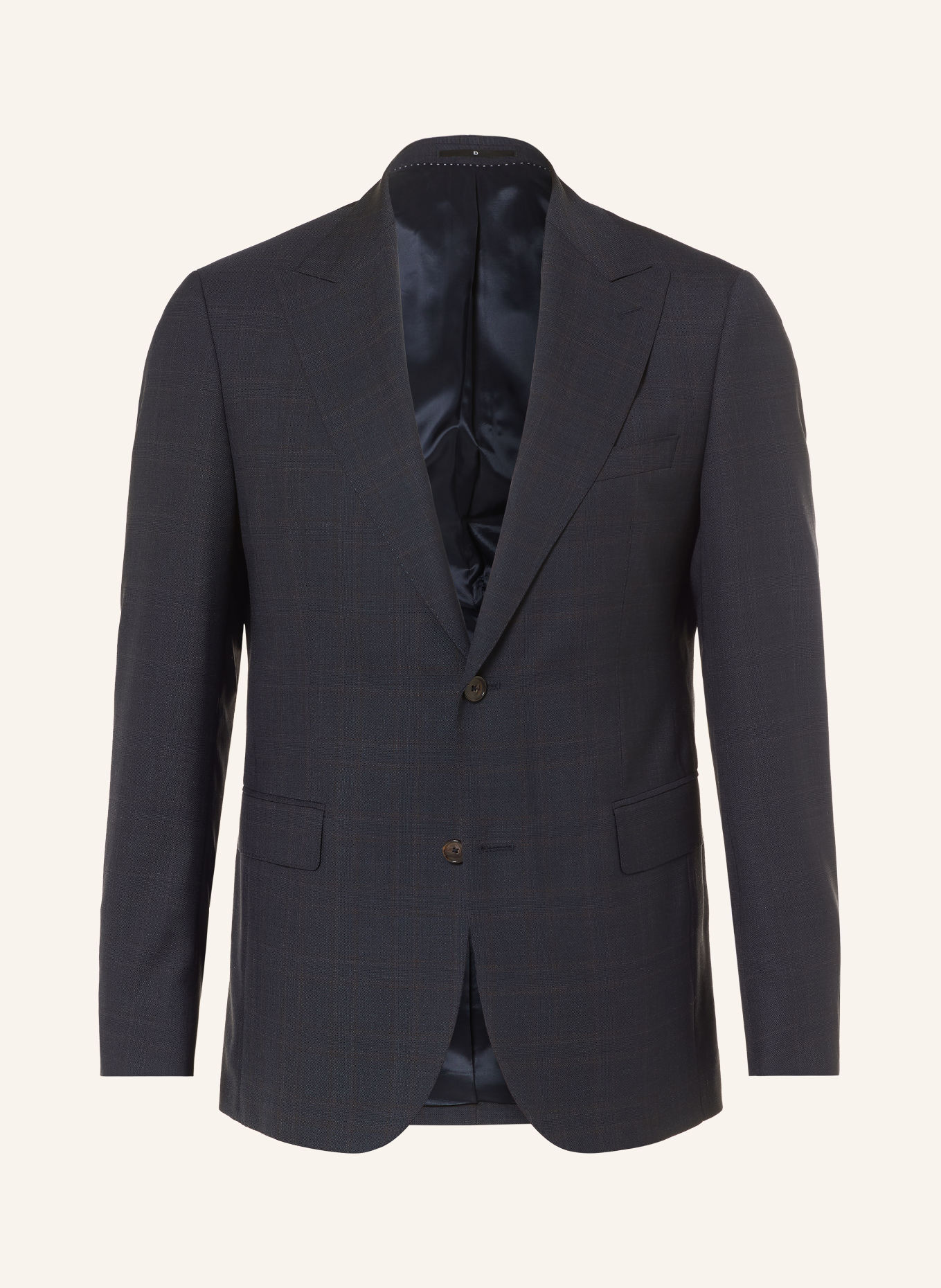 DRESSLER Sacou de costum cu croială Regular Fit: 048 DUNKELBLAU