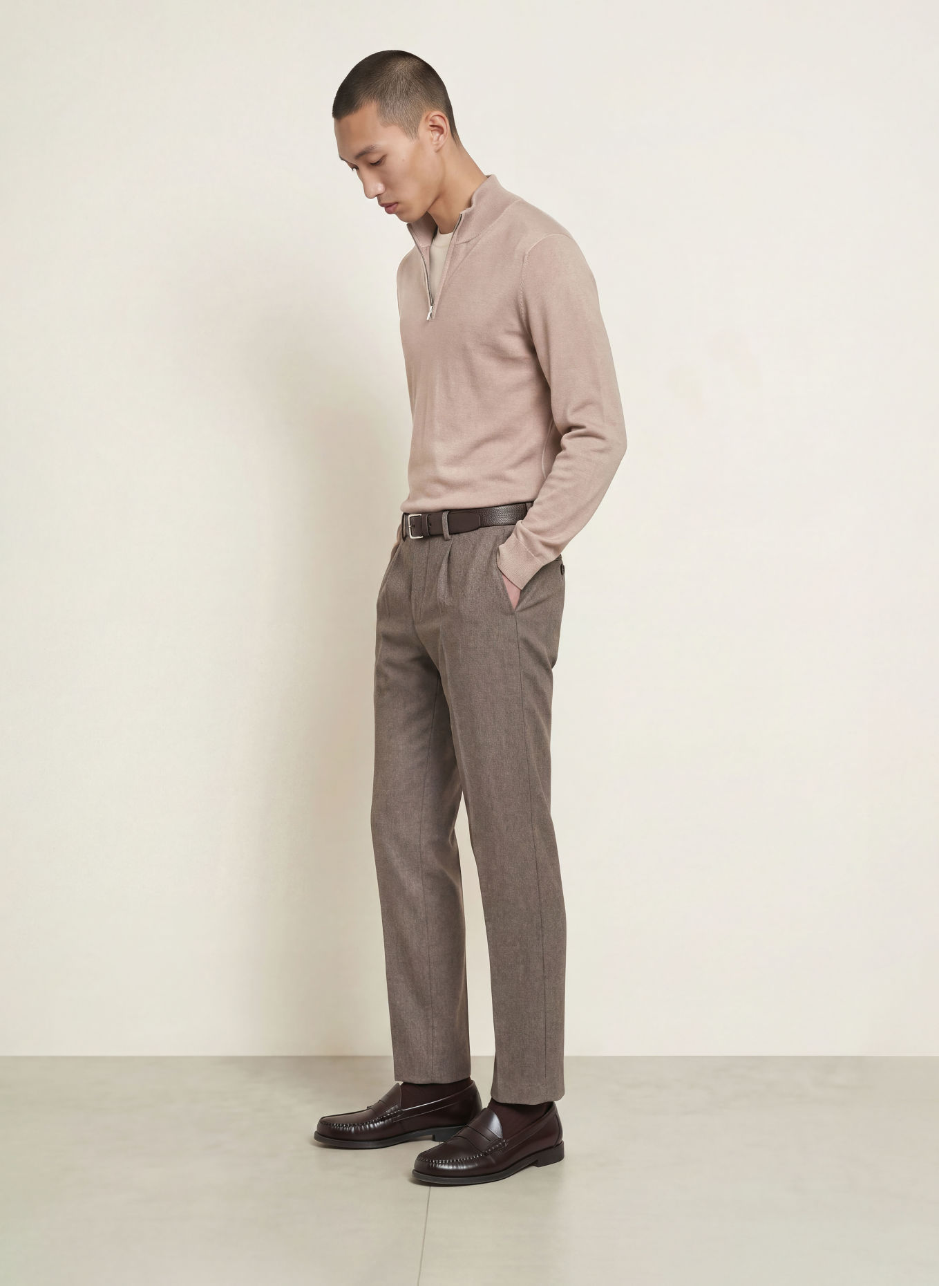 DRESSLER Schipperstruien: TAUPE