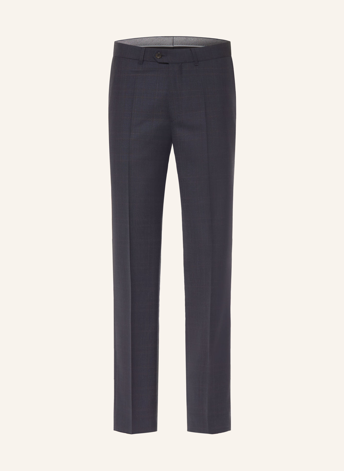 DRESSLER Pantalon de costume coupe slim: 048 DUNKELBLAU