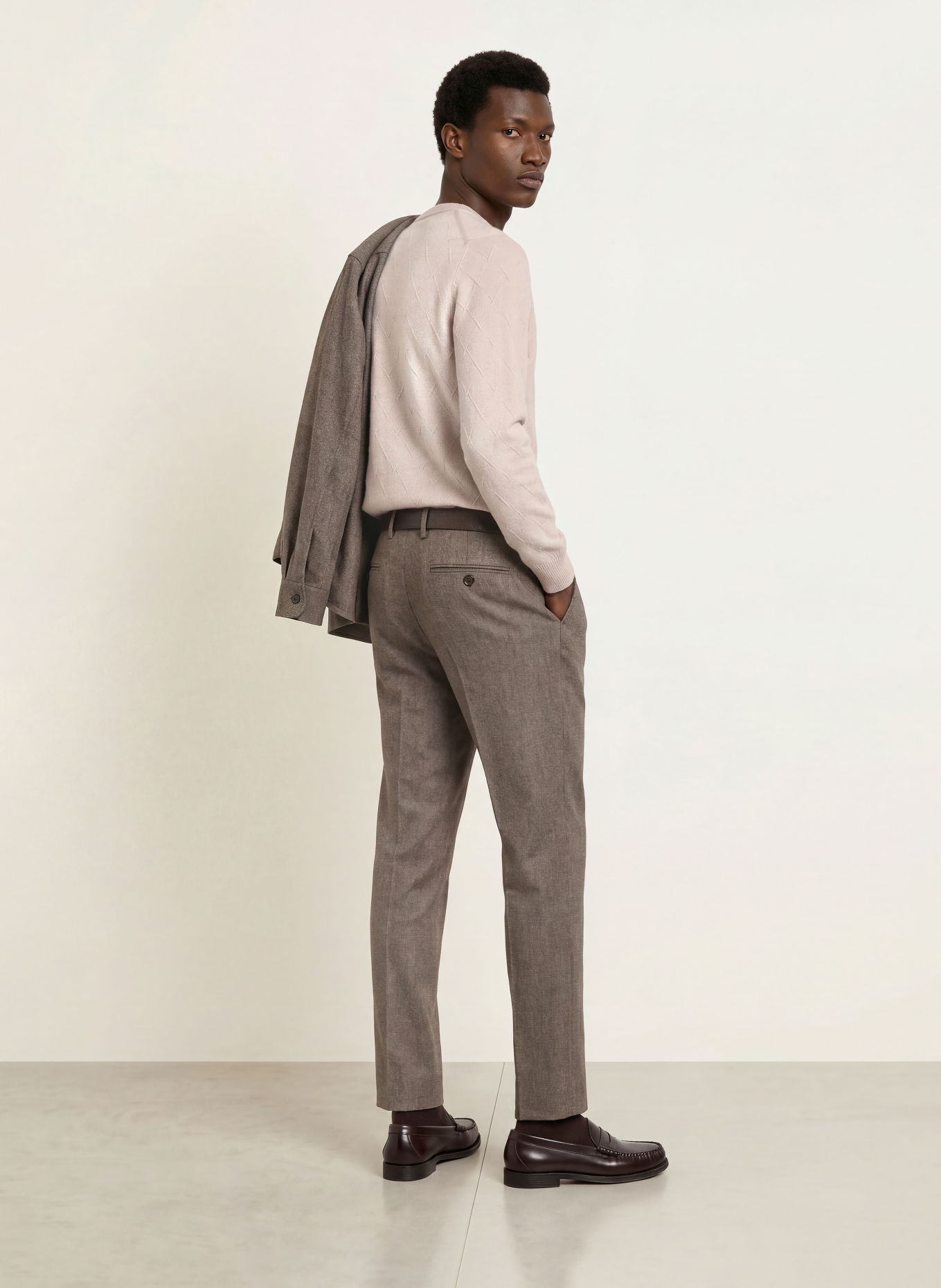 DRESSLER Trui: BEIGE
