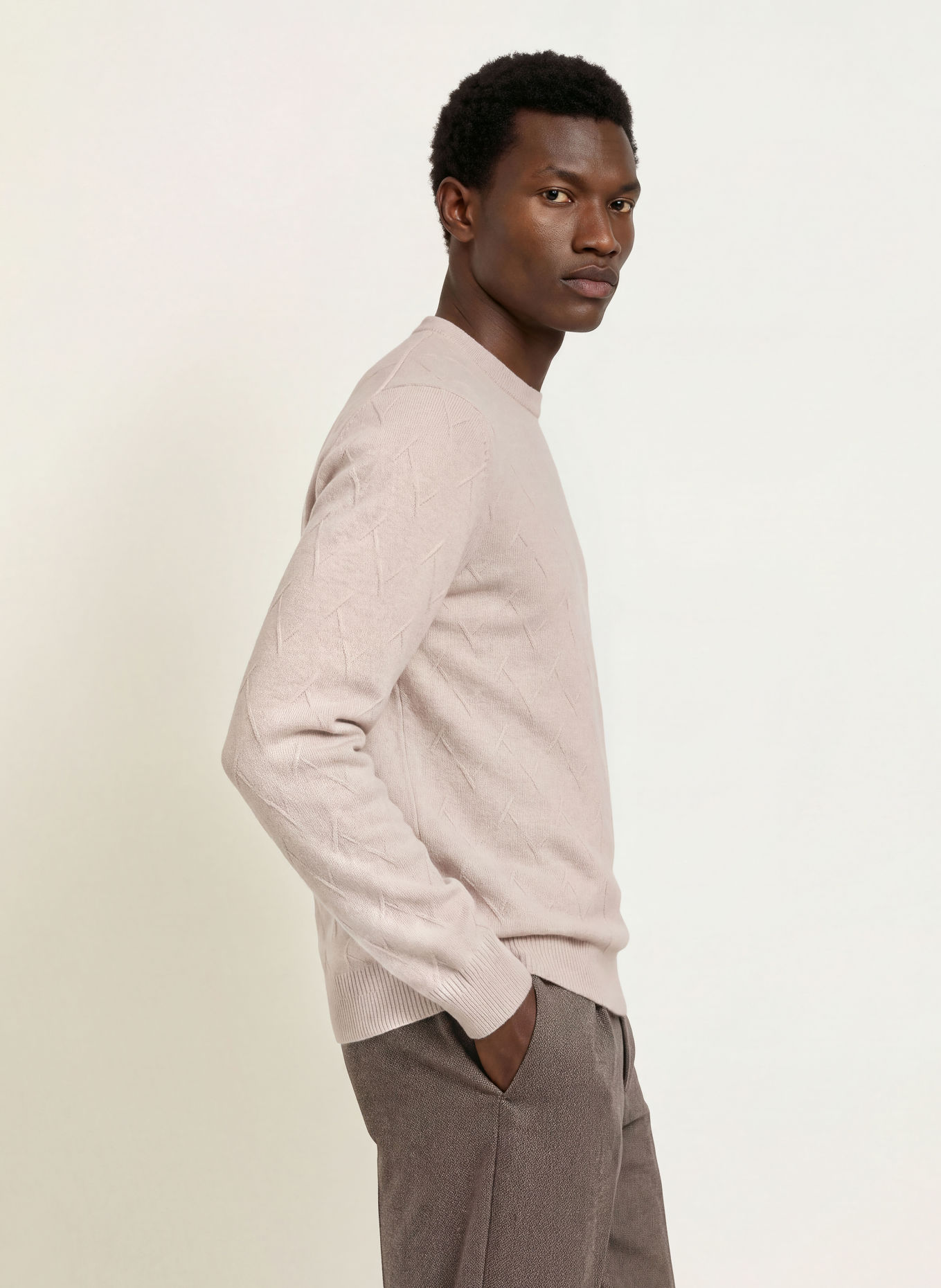 DRESSLER Trui: BEIGE
