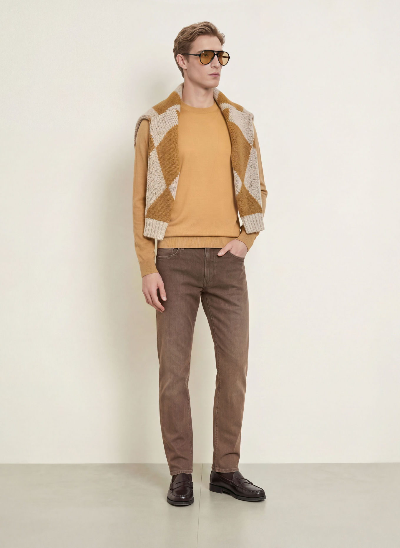 BRAX Blugi CHUCK Modern Fit: 52 chocolate