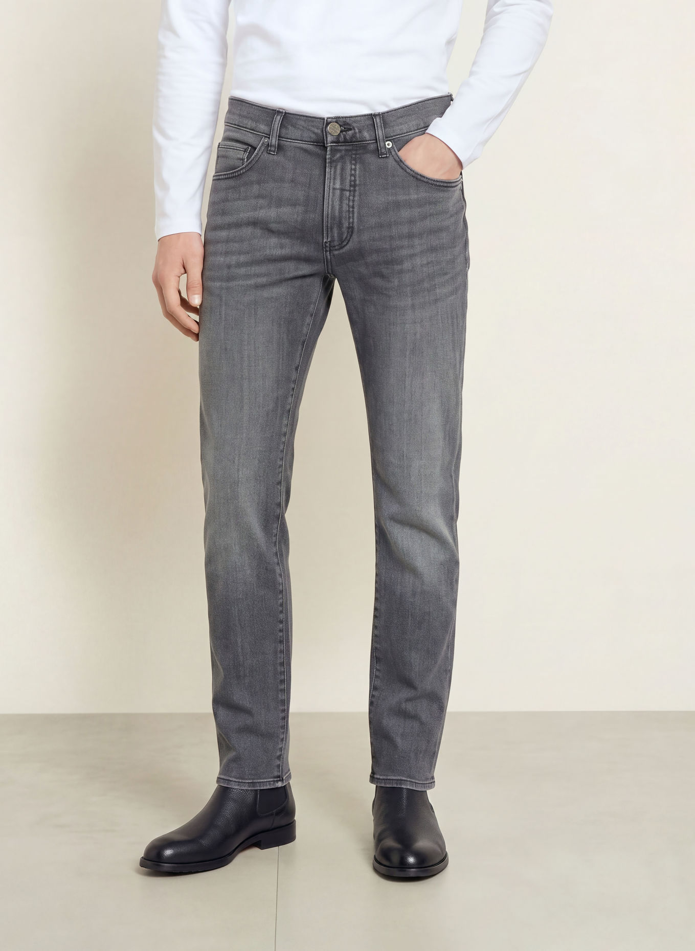 BRAX Blugi CHUCK Modern Fit: 04 GREY USED