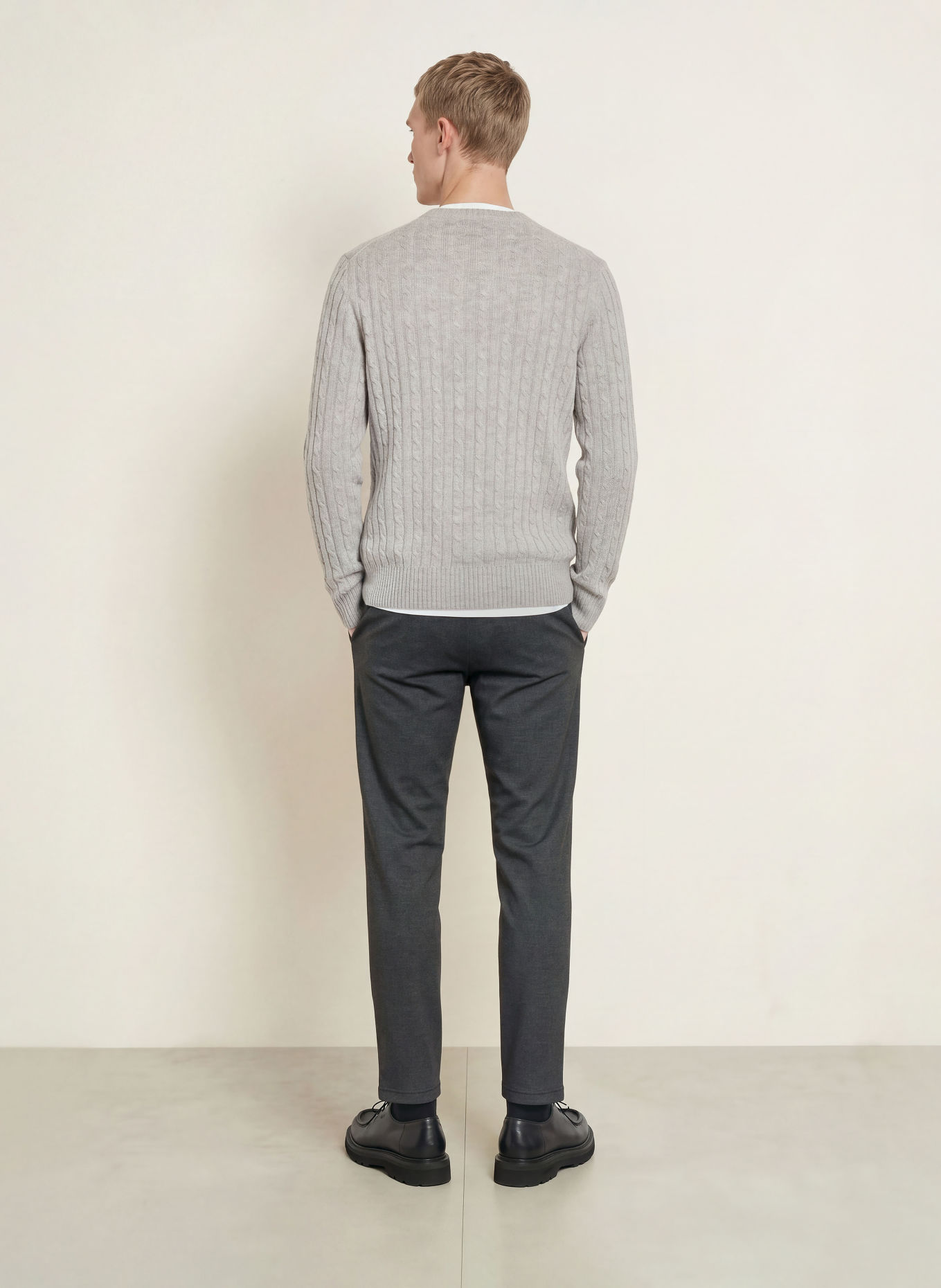 BRAX Pantaloni chino PHIL cu croială conică: 02 BLACK