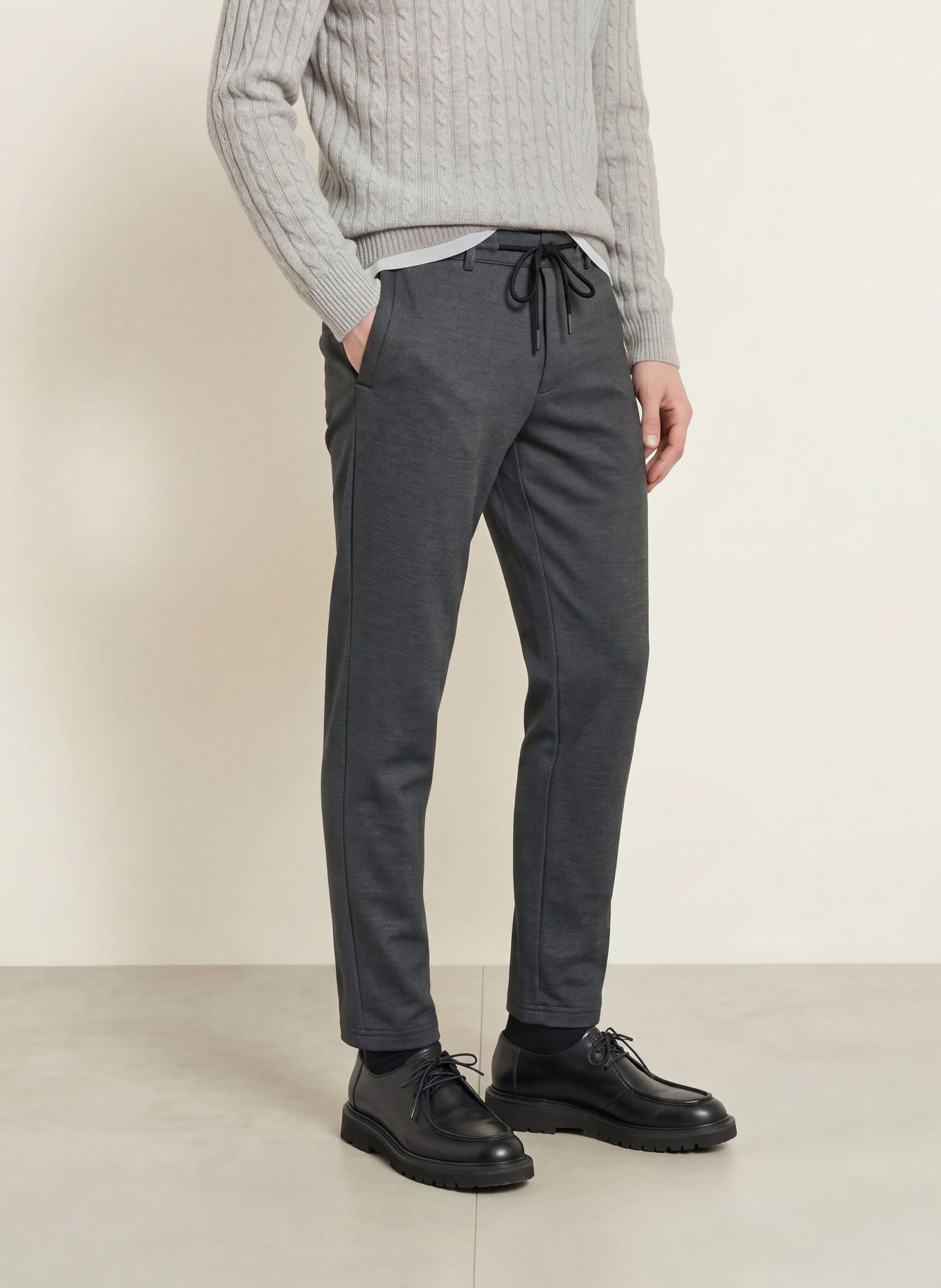 BRAX Pantaloni chino PHIL cu croială conică: 02 BLACK