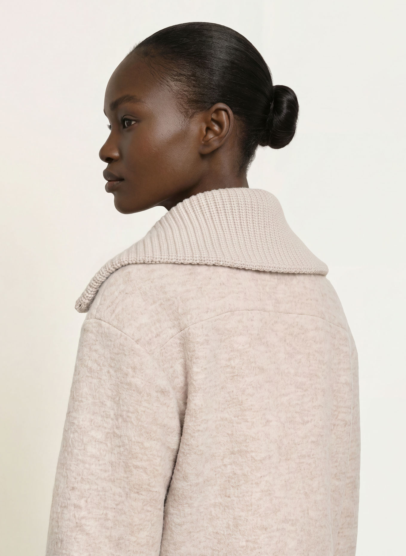 BOSS JOLEYNA Jacket: BEIGE