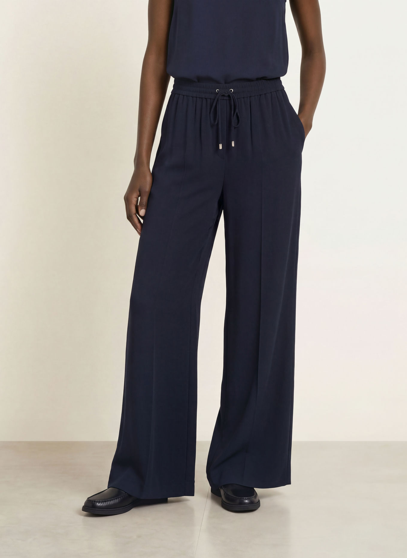 BOSS Hose TAVATI im Jogging-Stil: DUNKELBLAU