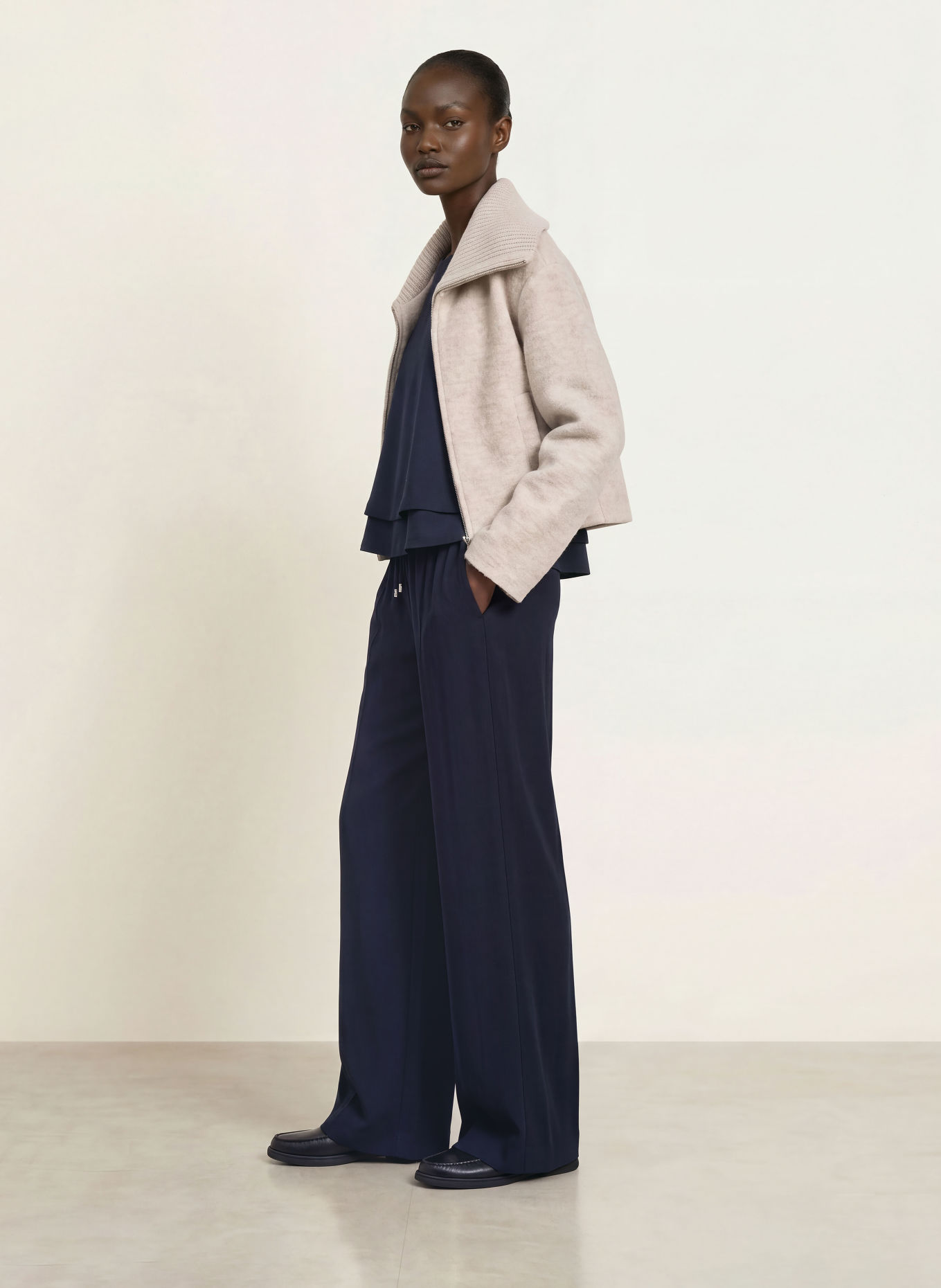 BOSS Hose TAVATI im Jogging-Stil: DUNKELBLAU
