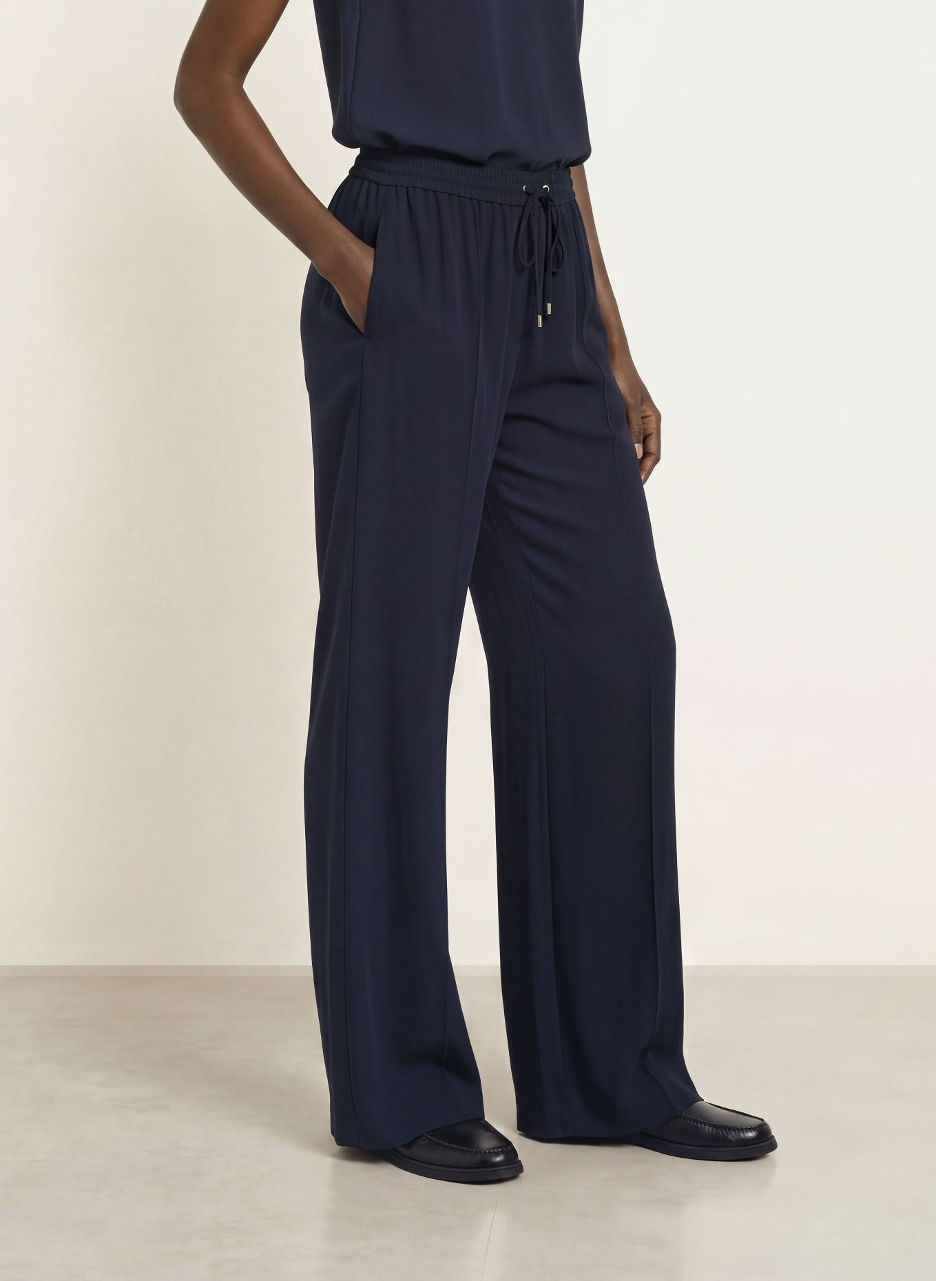 BOSS Hose TAVATI im Jogging-Stil: DUNKELBLAU