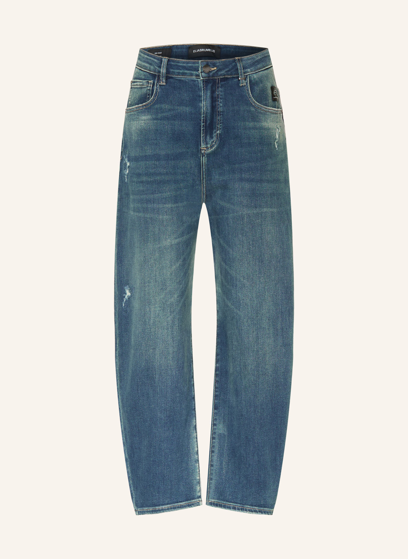 ELIAS RUMELIS Barrel jeans YOANA: 1410 aloha blue