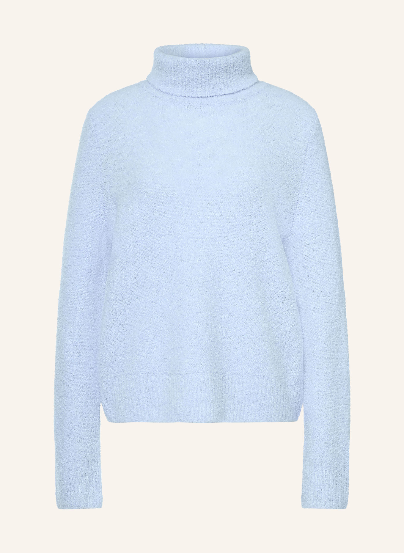 BOSS Pull à col roulé FUBRINI: BLEU CLAIR