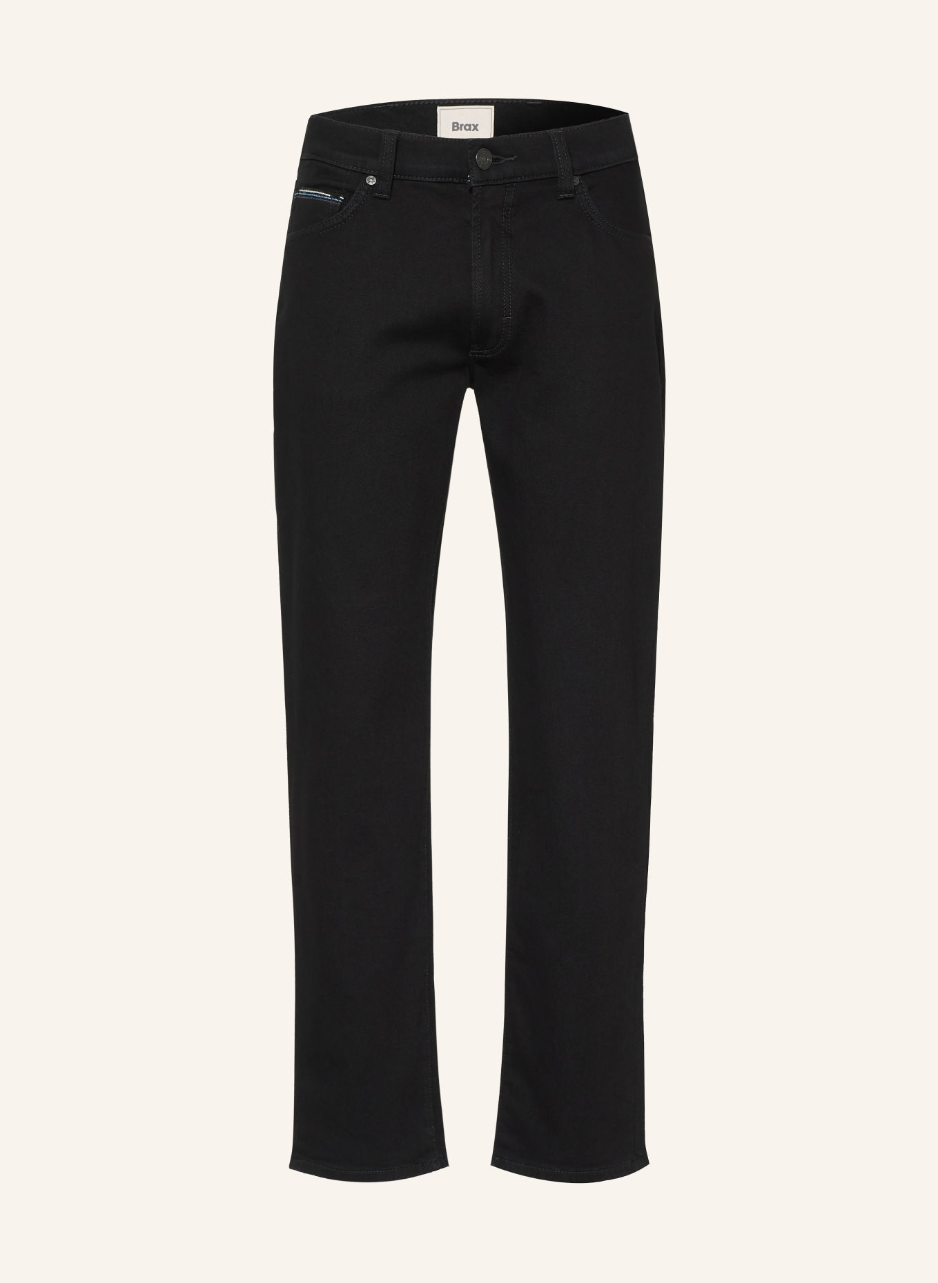 BRAX Jeans CLINT Relaxed Straight Fit: 02 CLEAN BLACK