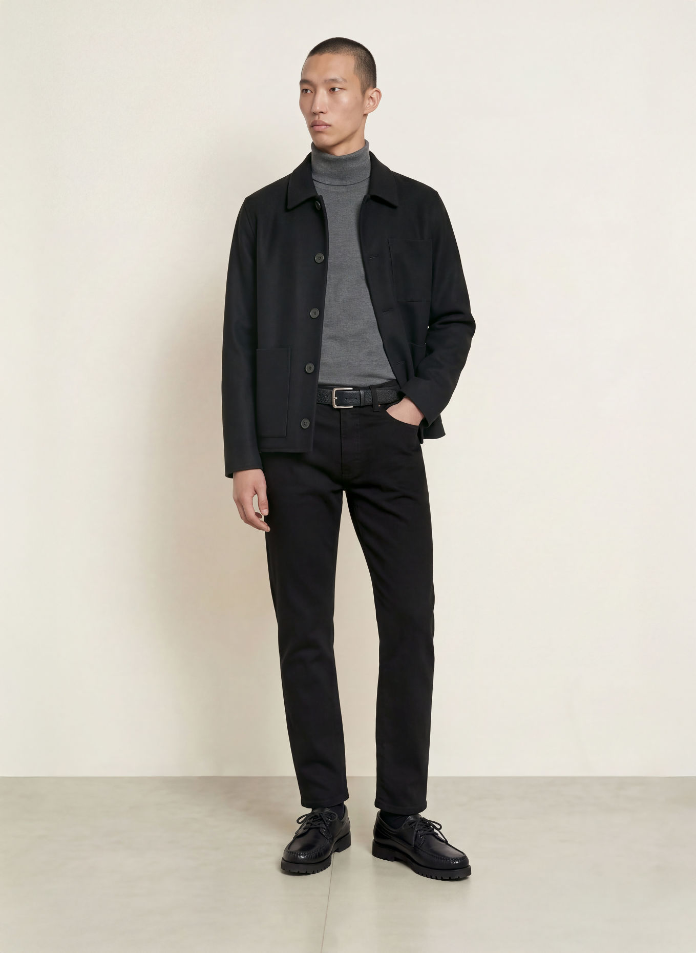 BRAX Jeans CLINT Relaxed Straight Fit: 02 CLEAN BLACK