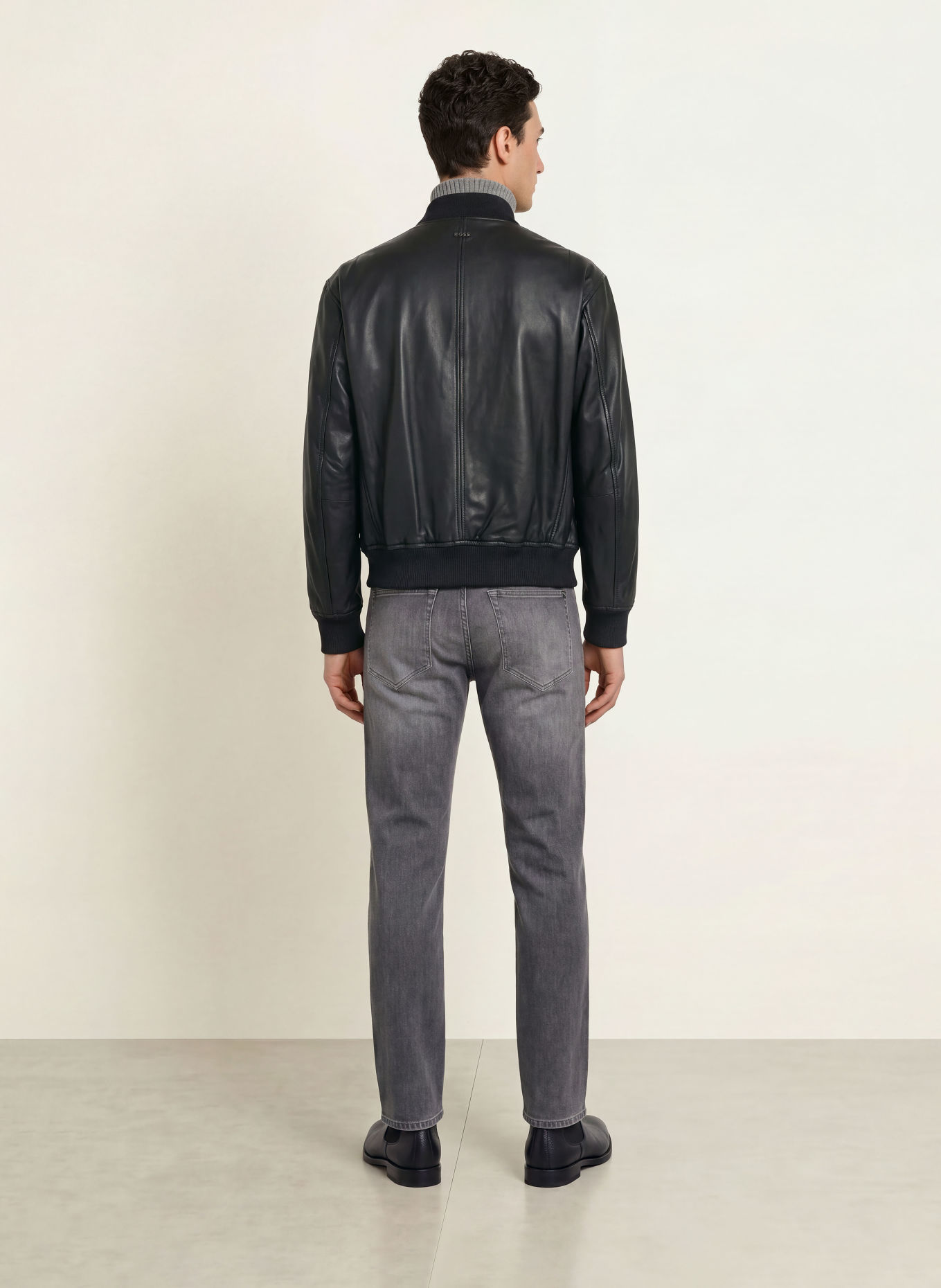 BRAX Jeans CLINT Relaxed Straight Fit: 06 GREY STEEL USED