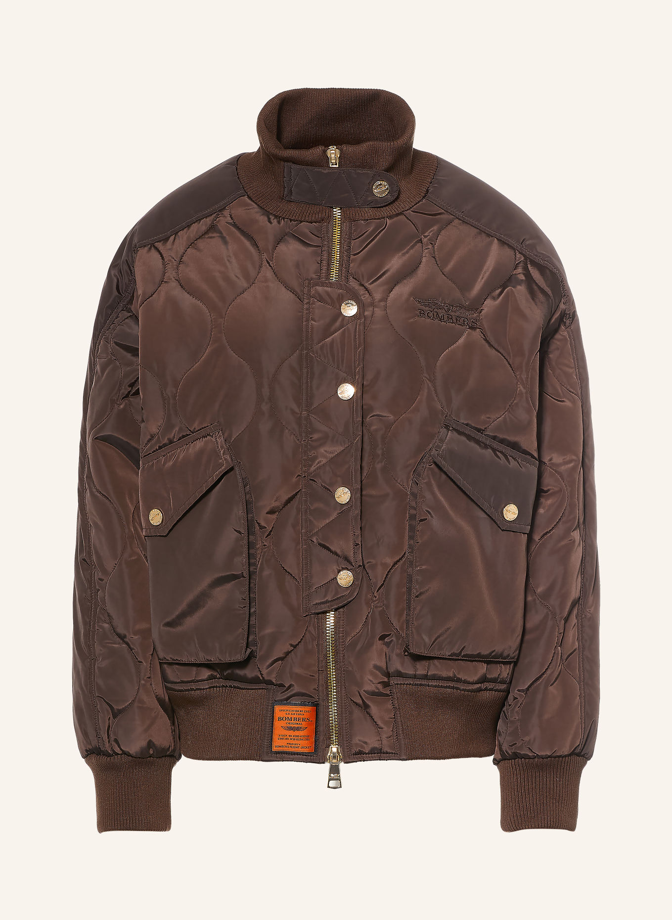 BOMBERS ORIGINAL Blouson MELDEN: MARRON