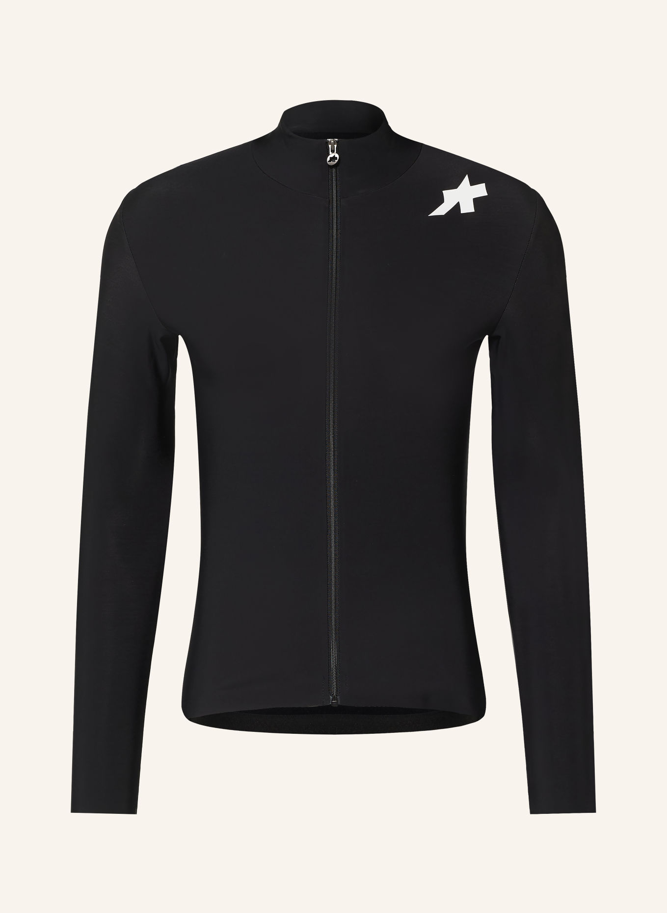 ASSOS MILLE GT Thermal Cycling Jacket: BLACK / WHITE