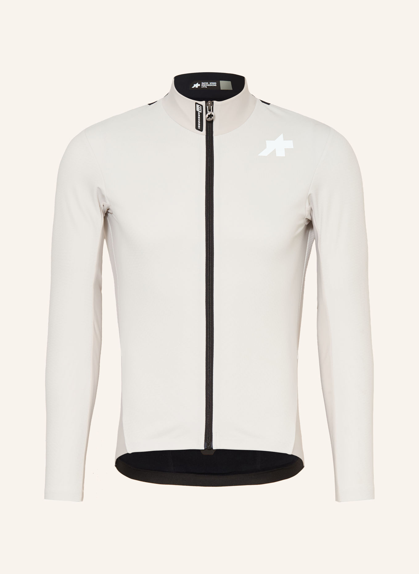 ASSOS Jachetă de ciclism MILLE GT WINTER S11 EVO: ALB / NEGRU