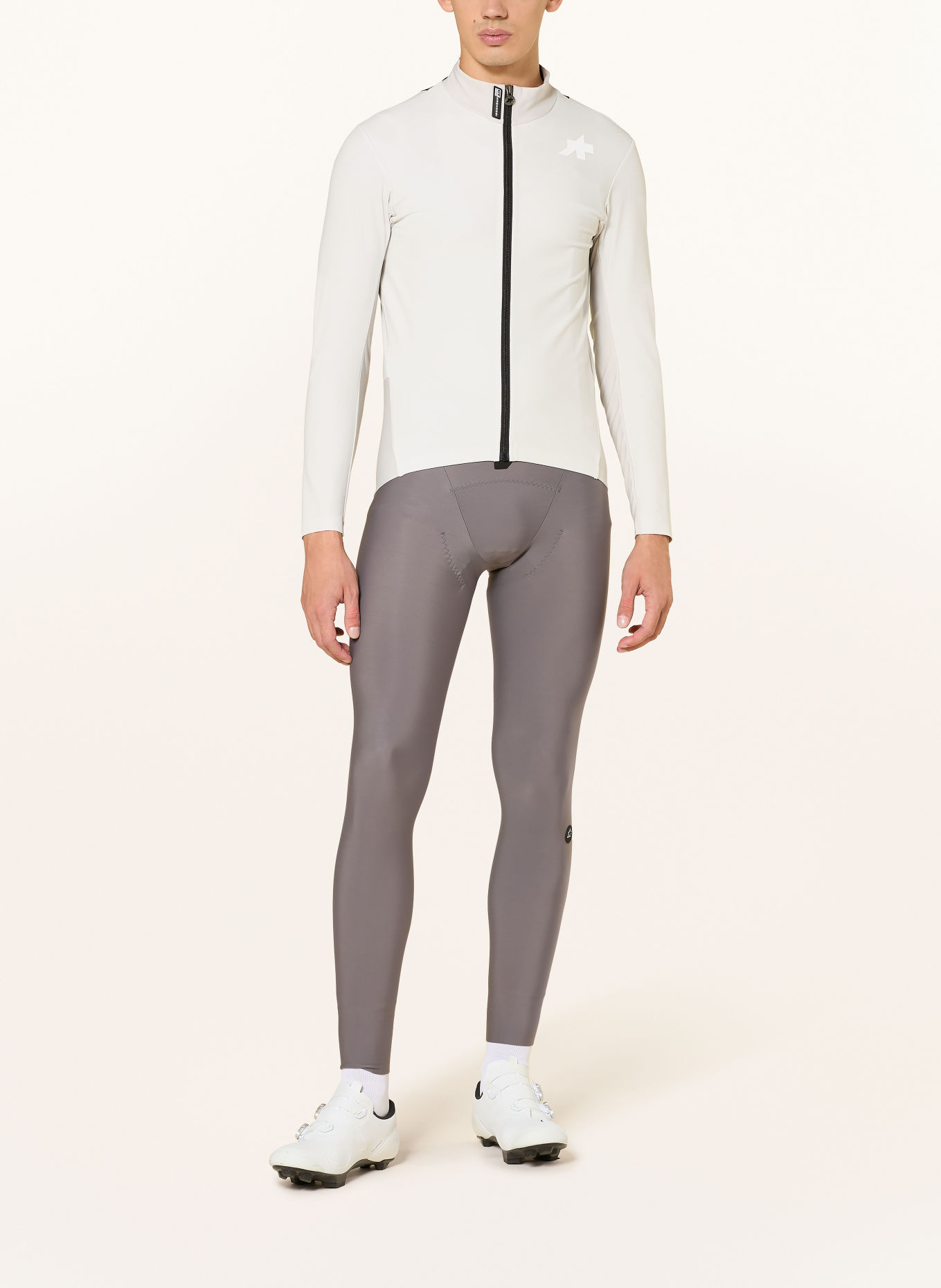 ASSOS Jachetă de ciclism MILLE GT WINTER S11 EVO: ALB / NEGRU