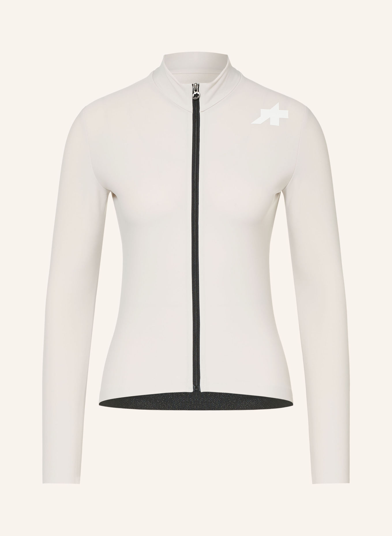 ASSOS MILLE GT S11 Thermal Cycling Jersey: LIGHT GRAY
