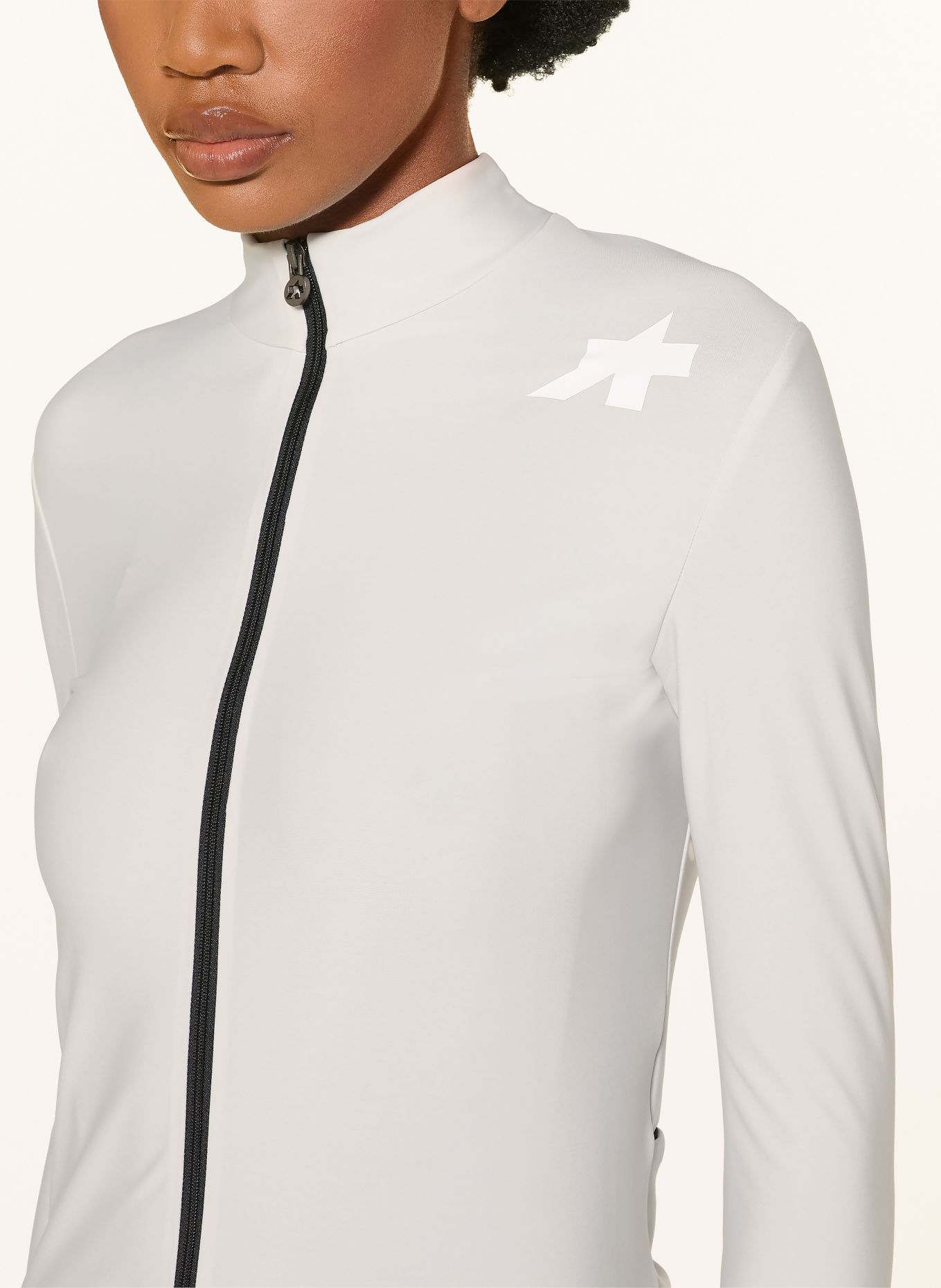 ASSOS MILLE GT S11 Thermal Cycling Jersey: LIGHT GRAY