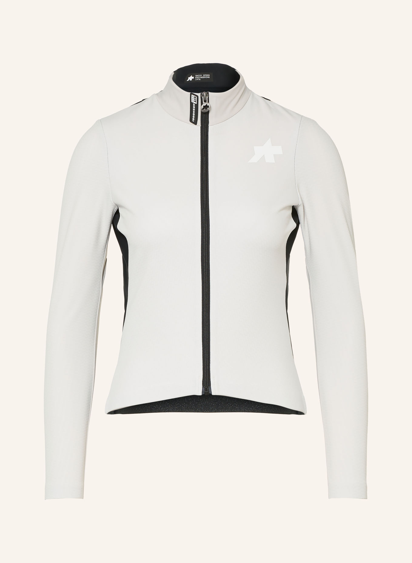 ASSOS Softshell-cykeljacka MILLE GT S11 EVO: LJUSGRÅ / SVART