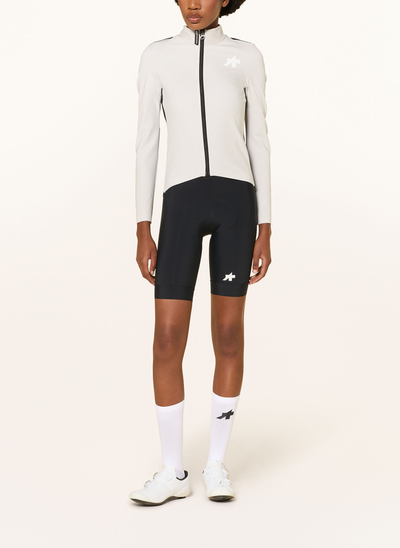 ASSOS Softshell-cykeljacka MILLE GT S11 EVO: LJUSGRÅ / SVART