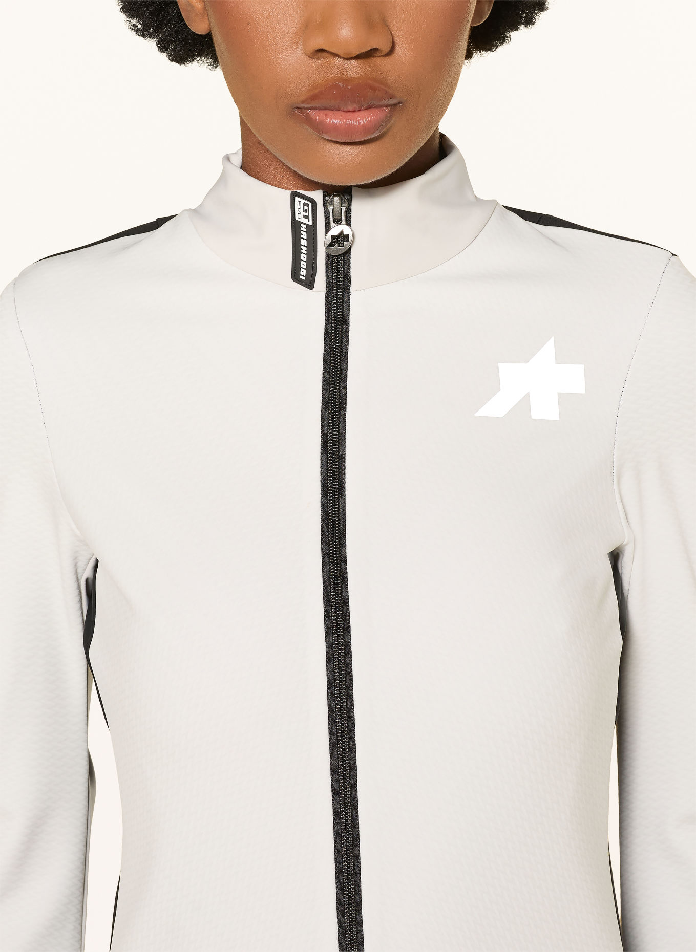 ASSOS Softshell-cykeljacka MILLE GT S11 EVO: LJUSGRÅ / SVART