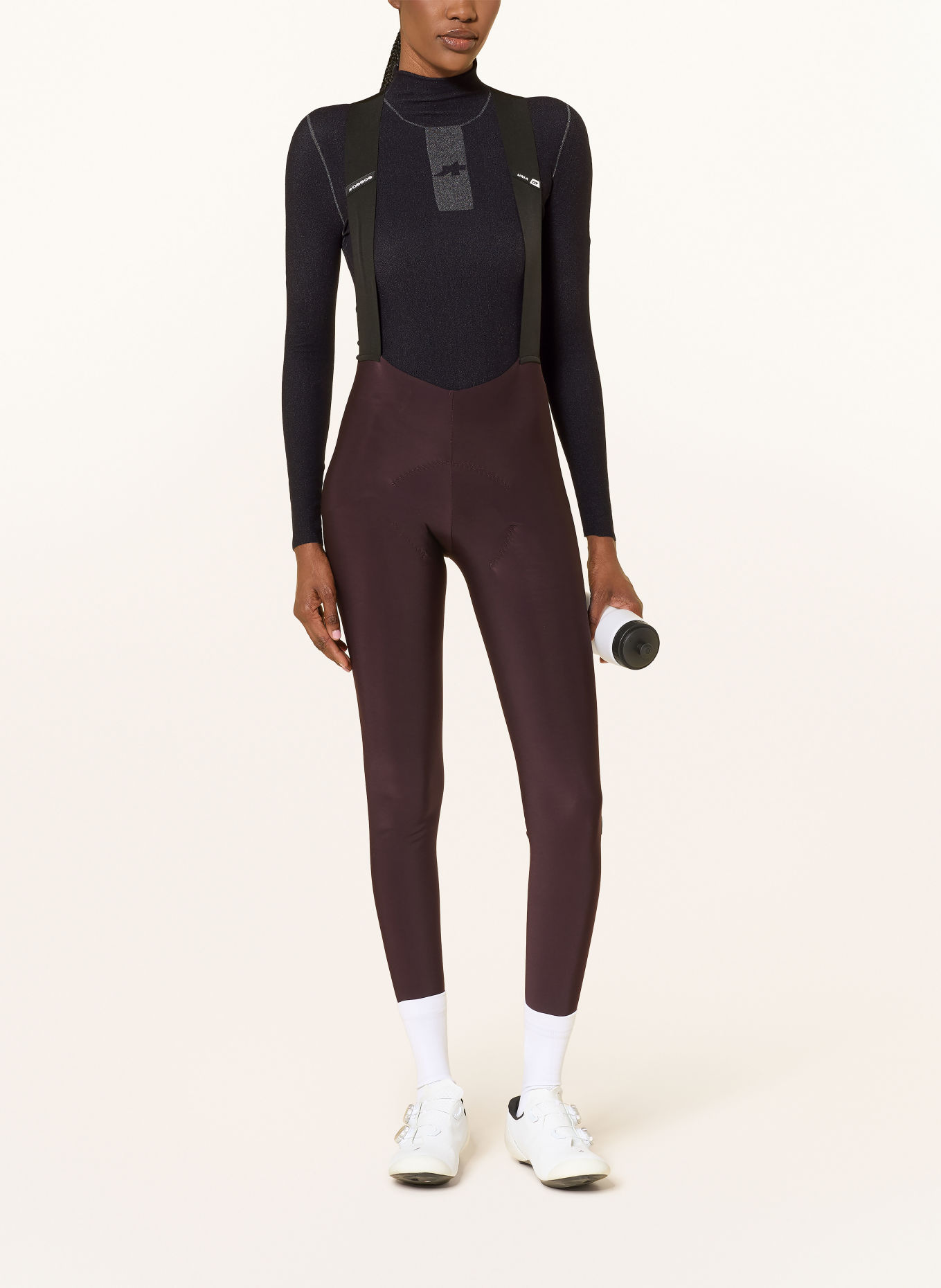 ASSOS EQUIPE WINTER SKIN LAYER P1 Functional shirt: BLACK / GRAY