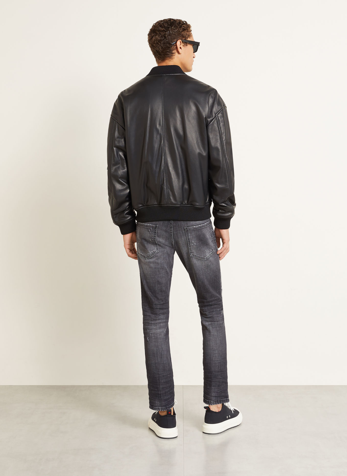 DSQUARED2 Jeans SKATER Extra Slim Fit: 900 BLACK