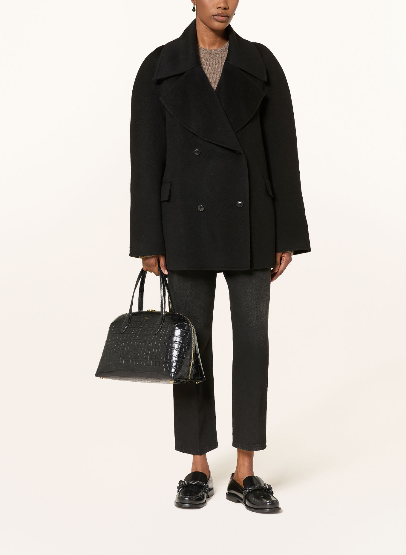 LOULOU DE SAISON Cabanjacke NEIL: SCHWARZ