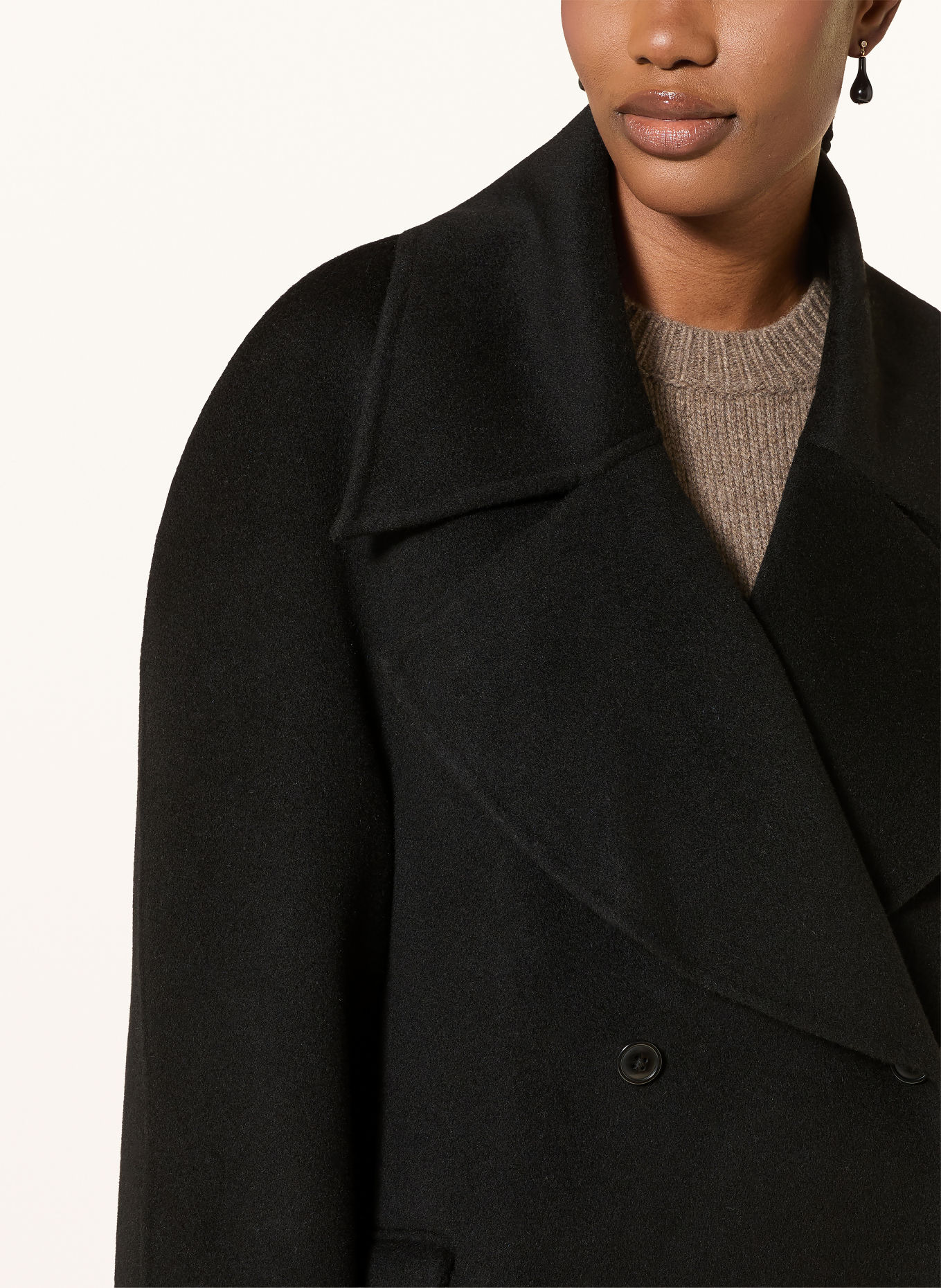 LOULOU DE SAISON Cabanjacke NEIL: SCHWARZ