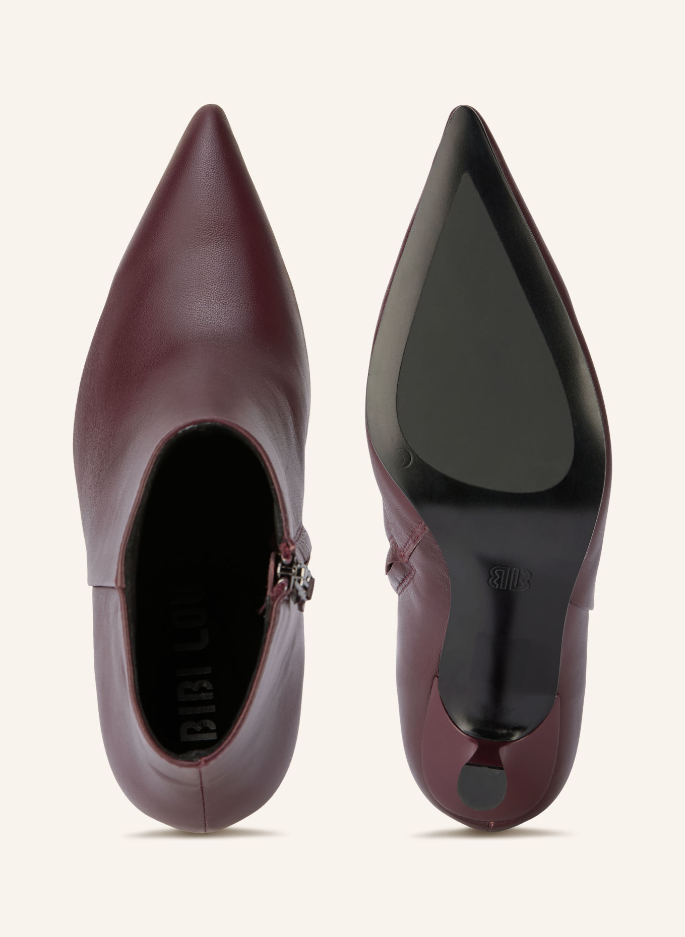 BIBI LOU Ankle boots: DARK RED