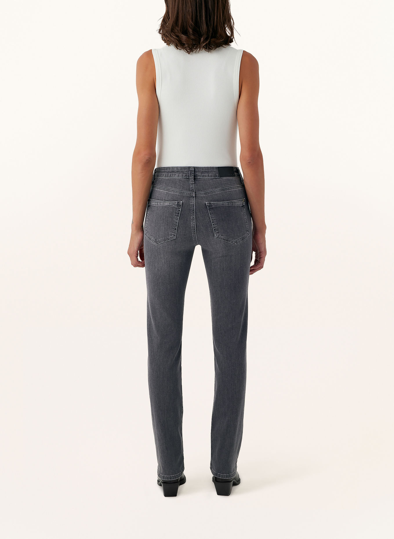 mavi Straight jeans KENDRA: A3660 Lt Smoke Brushed GLAM