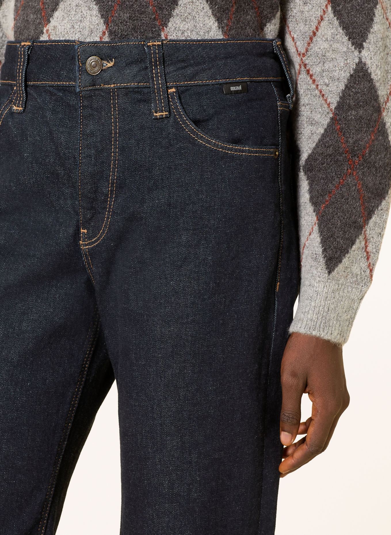mavi Straight Jeans IBIZA Loose Fit: A3651 Rinse STR