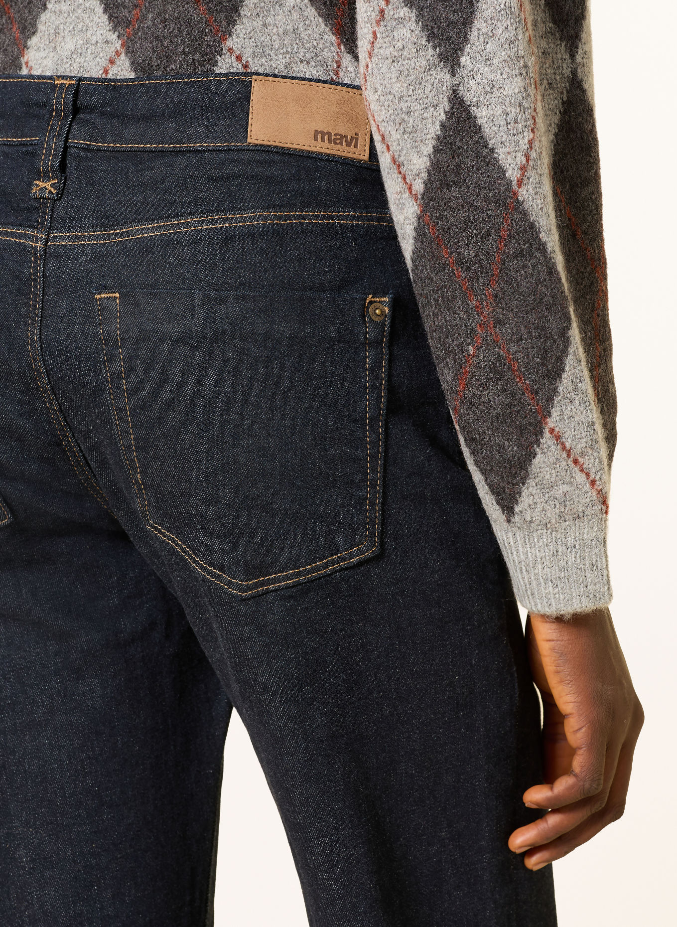 mavi Straight Jeans IBIZA Loose Fit: A3651 Rinse STR