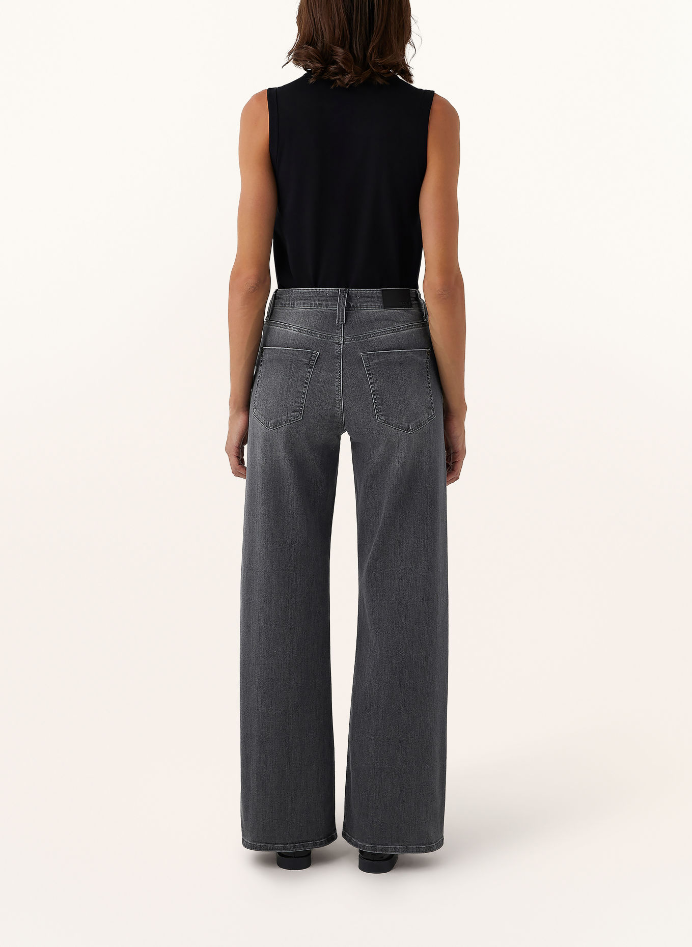 mavi MALIBU Wide-Leg jeans: A4220 Lt Smoke Brushed STR