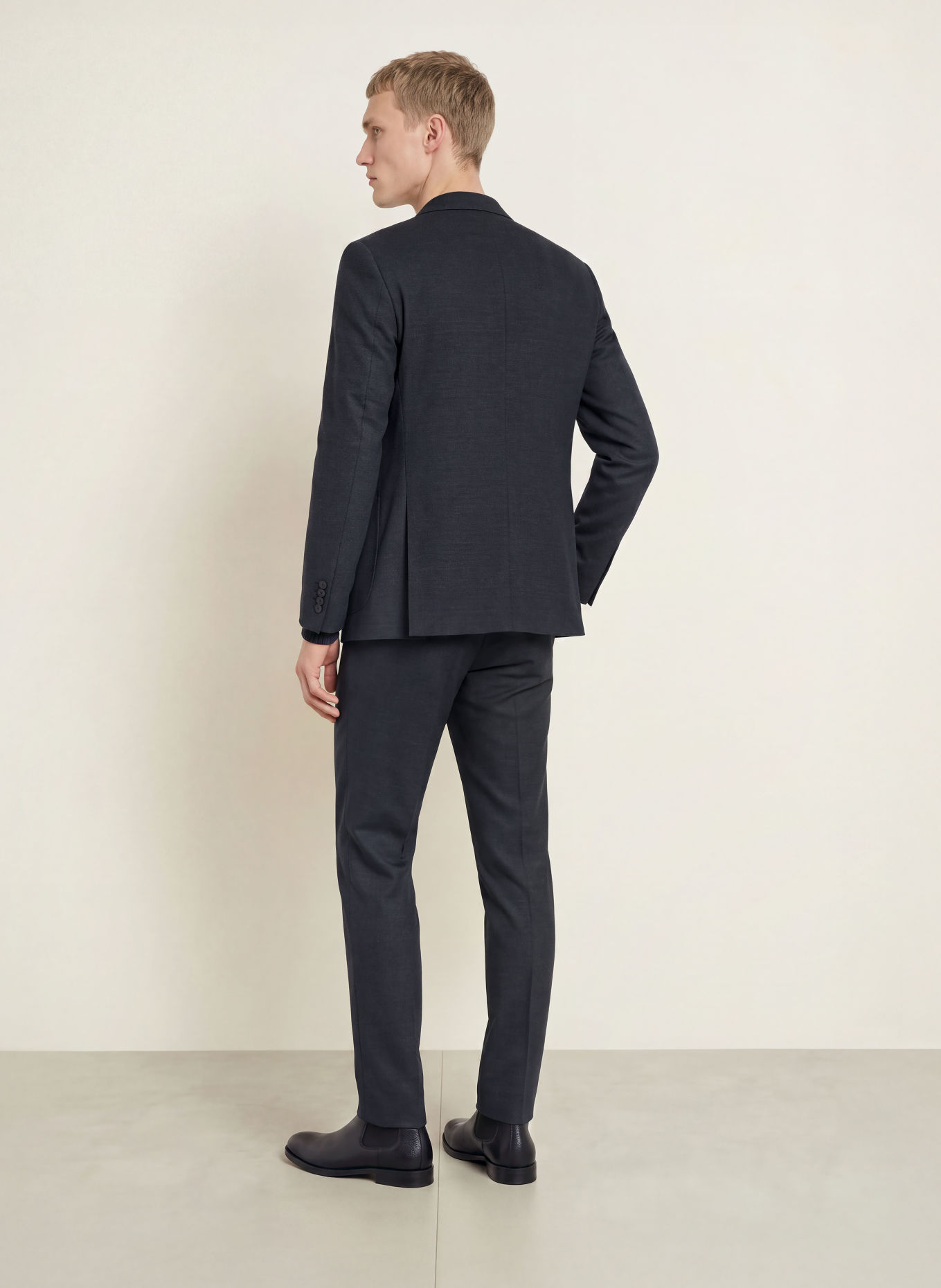 BALDESSARINI Oblekové sako, střih Extra Slim Fit: 6300 NIGHT SKY