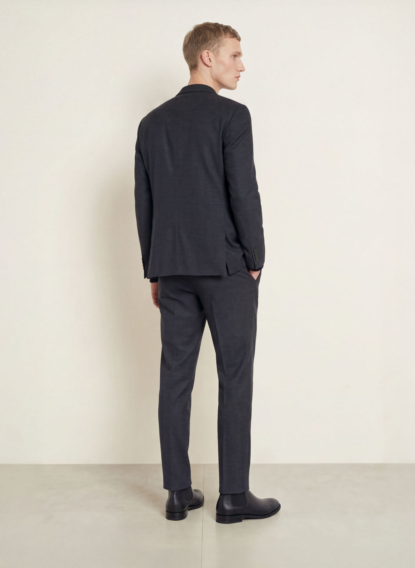 BALDESSARINI Oblekové kalhoty, střih Extra Slim Fit: 6300 NIGHT SKY
