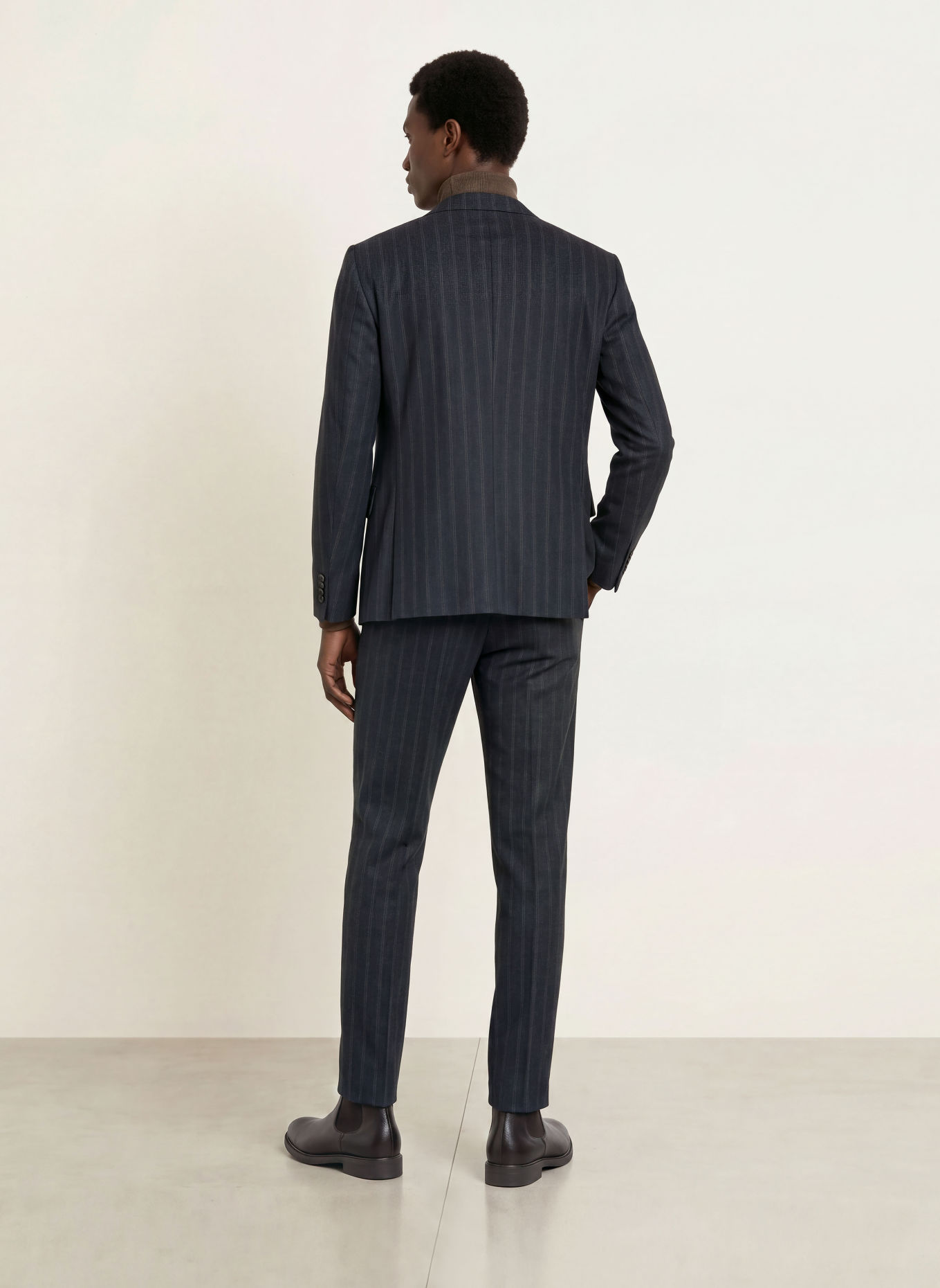 BALDESSARINI Oblekové kalhoty, střih Slim Fit: 6300 NIGHT SKY