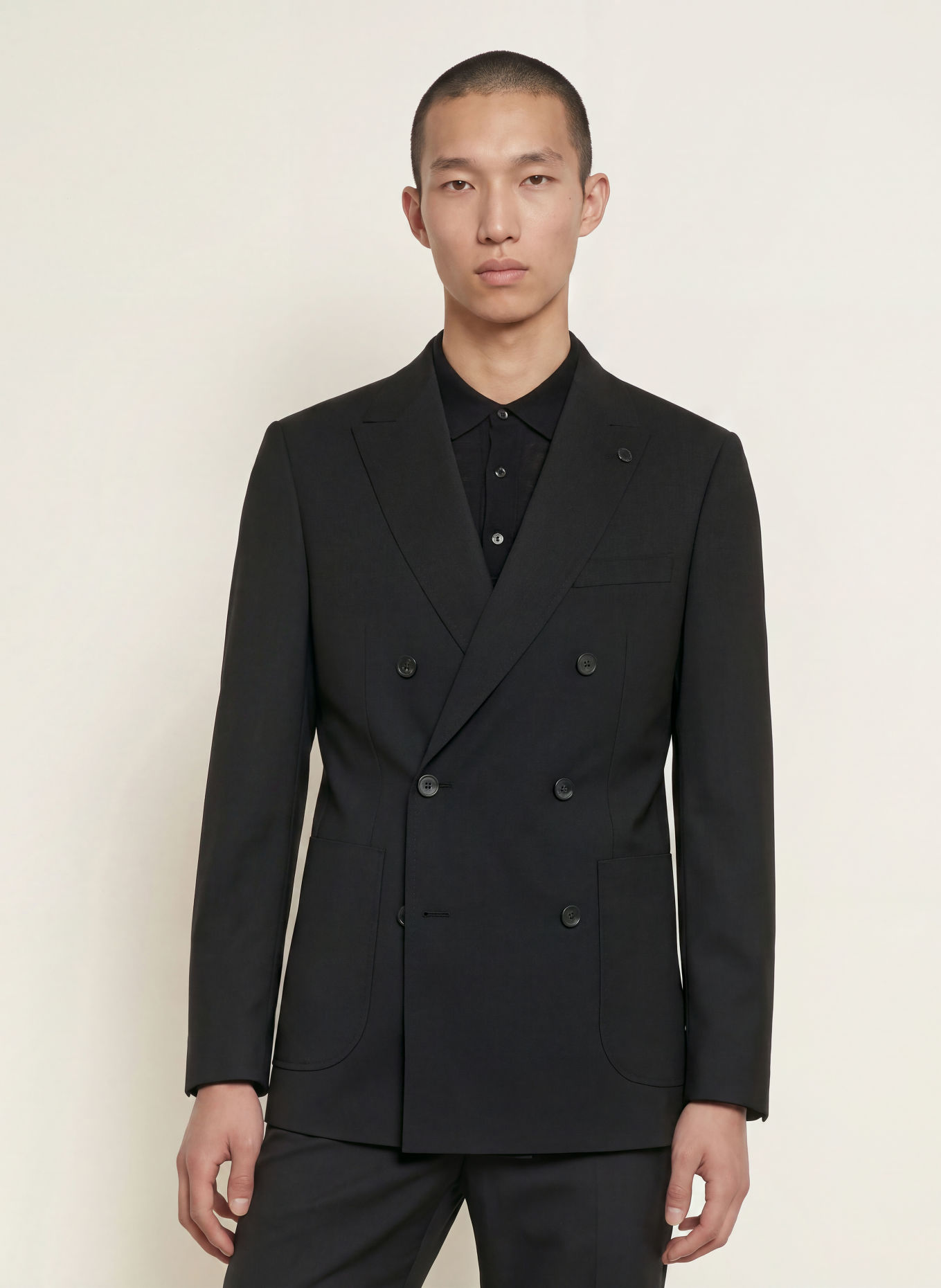 BALDESSARINI Oblekové sako, střih Extra Slim Fit: 9301 Black Beauty