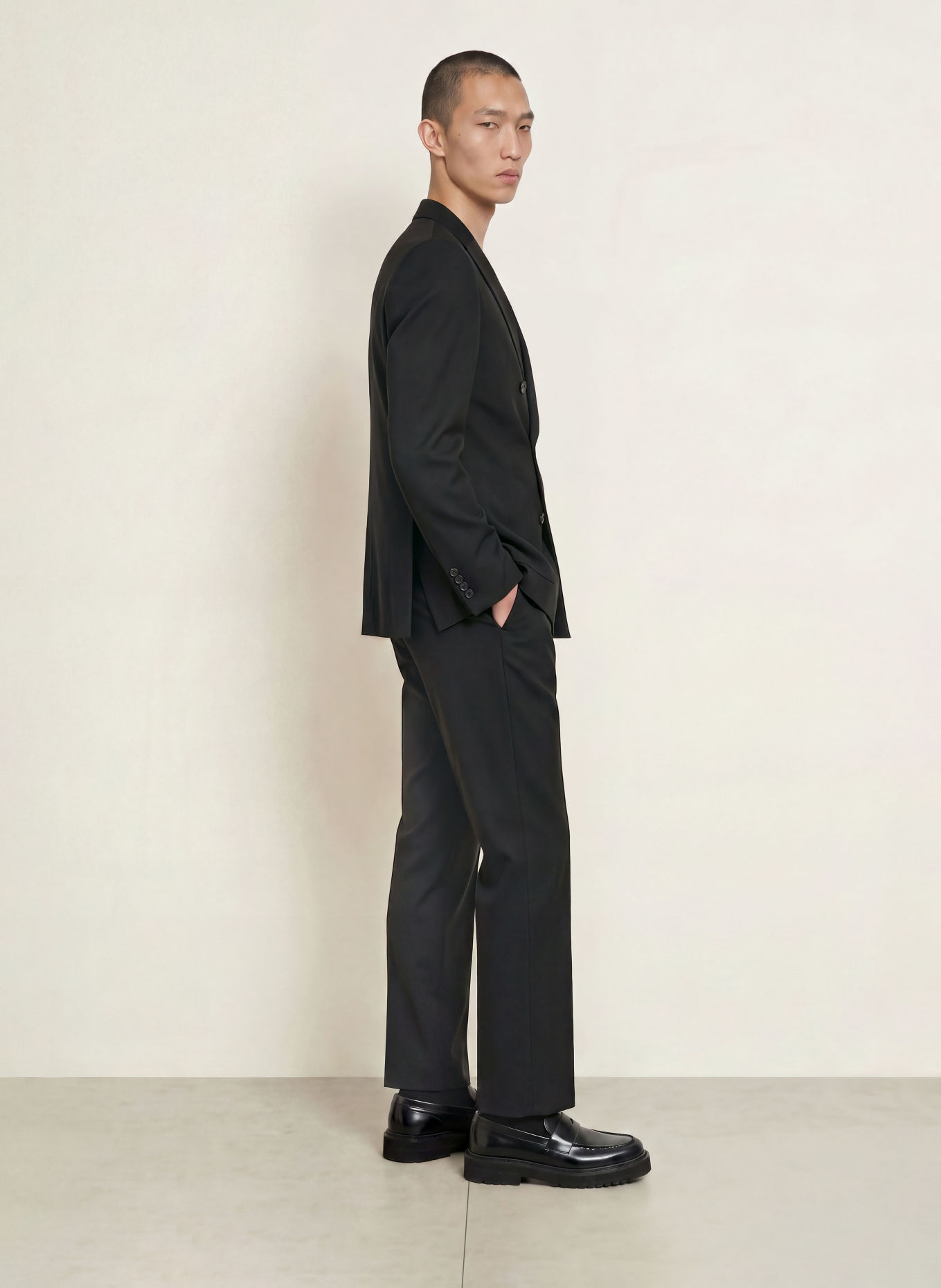 BALDESSARINI Oblekové sako, střih Extra Slim Fit: 9301 Black Beauty