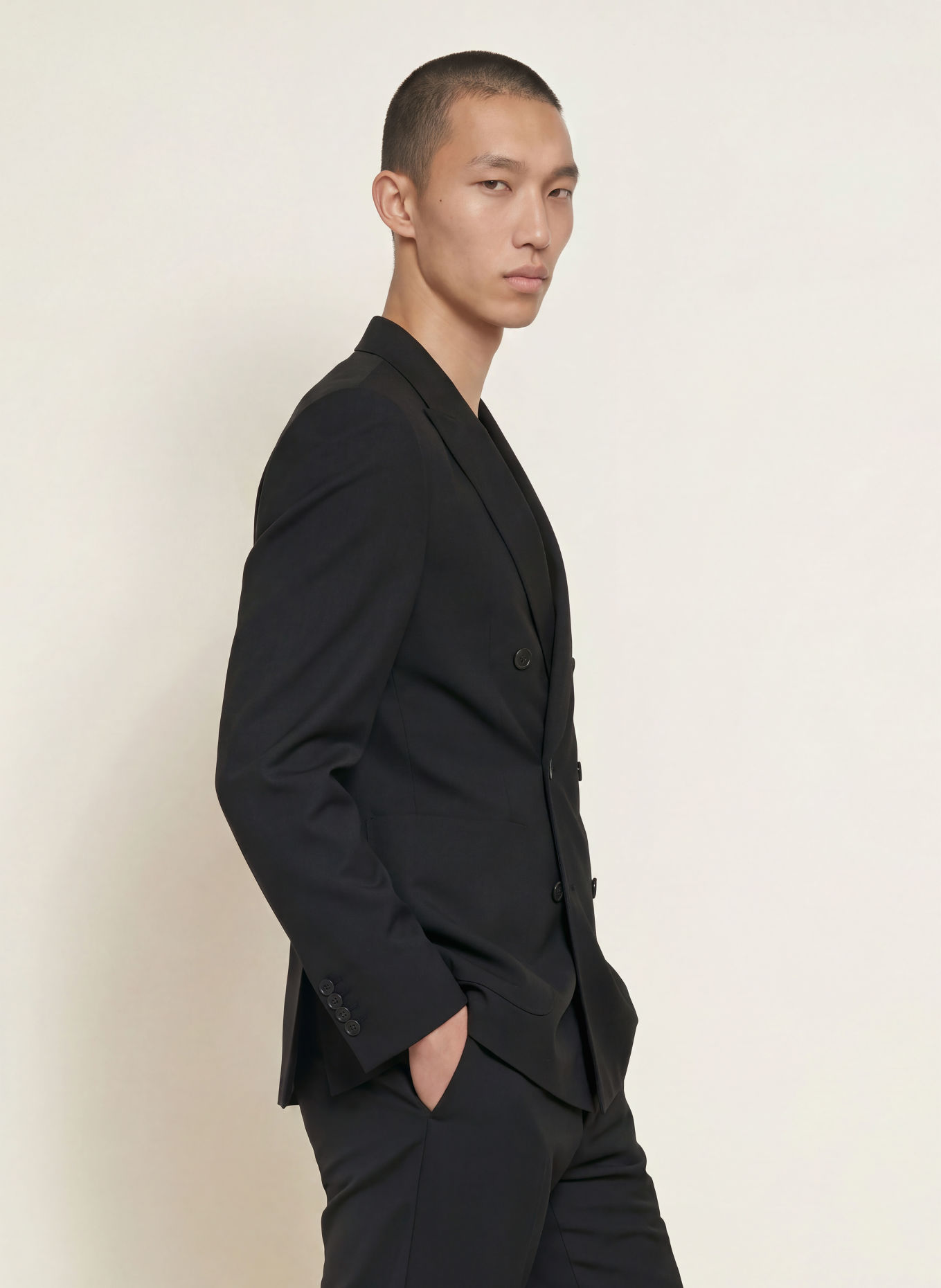 BALDESSARINI Oblekové sako, střih Extra Slim Fit: 9301 Black Beauty