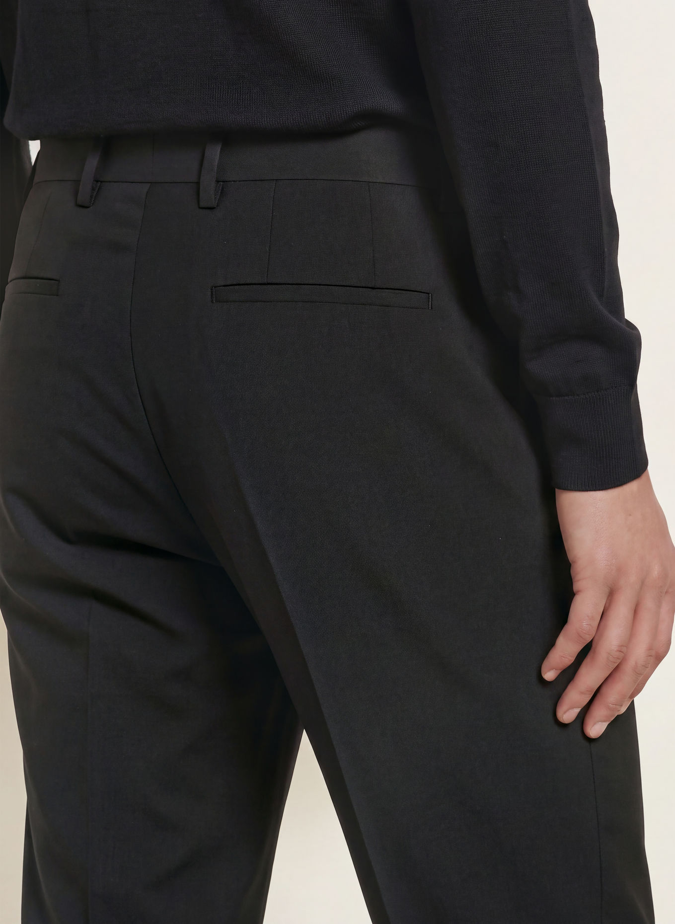 BALDESSARINI Oblekové kalhoty, střih Regular Fit: 9301 Black Beauty