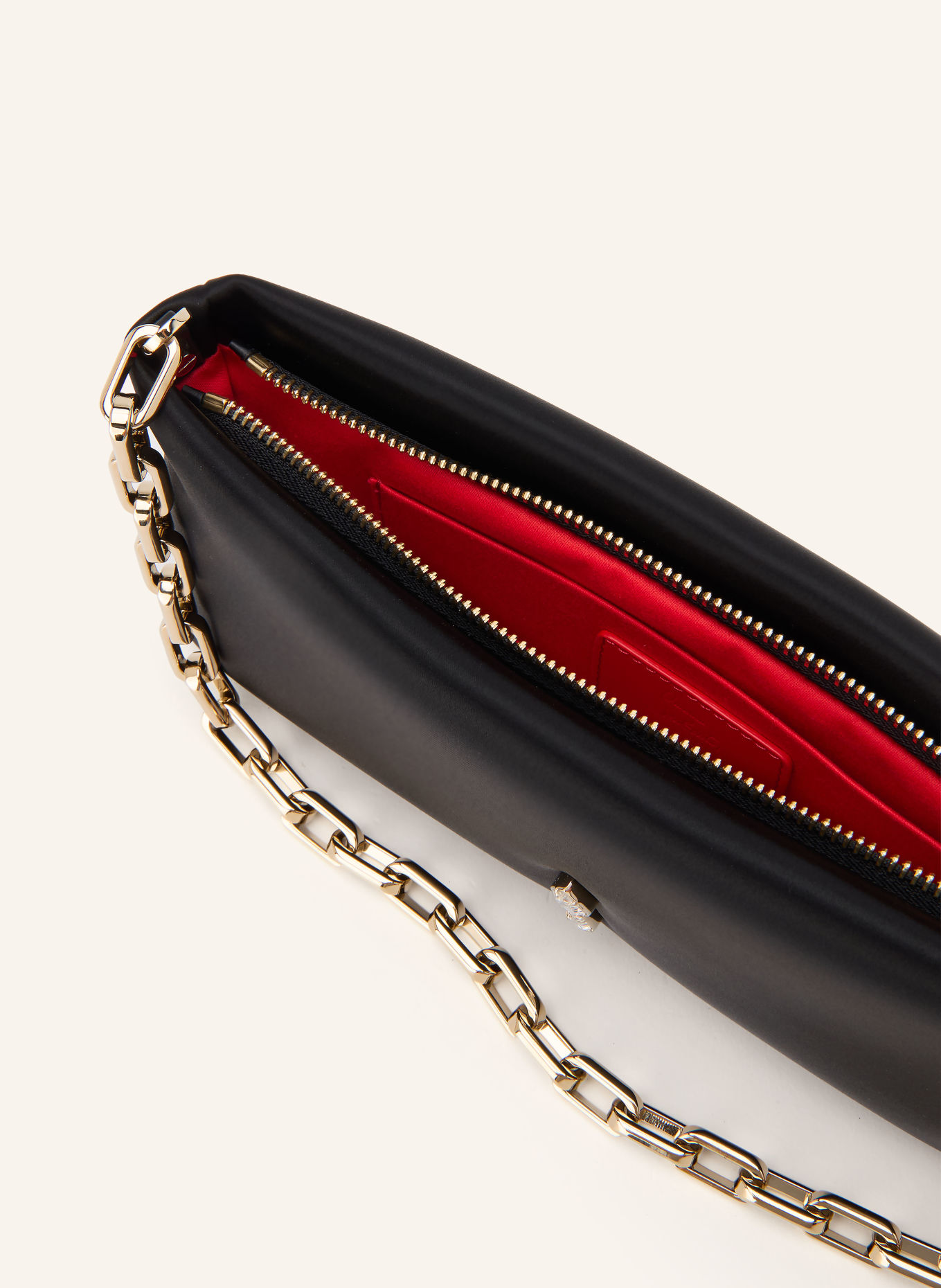 Christian Louboutin Kopertówka MAYKIMAY: CZARNY / ZŁOTY