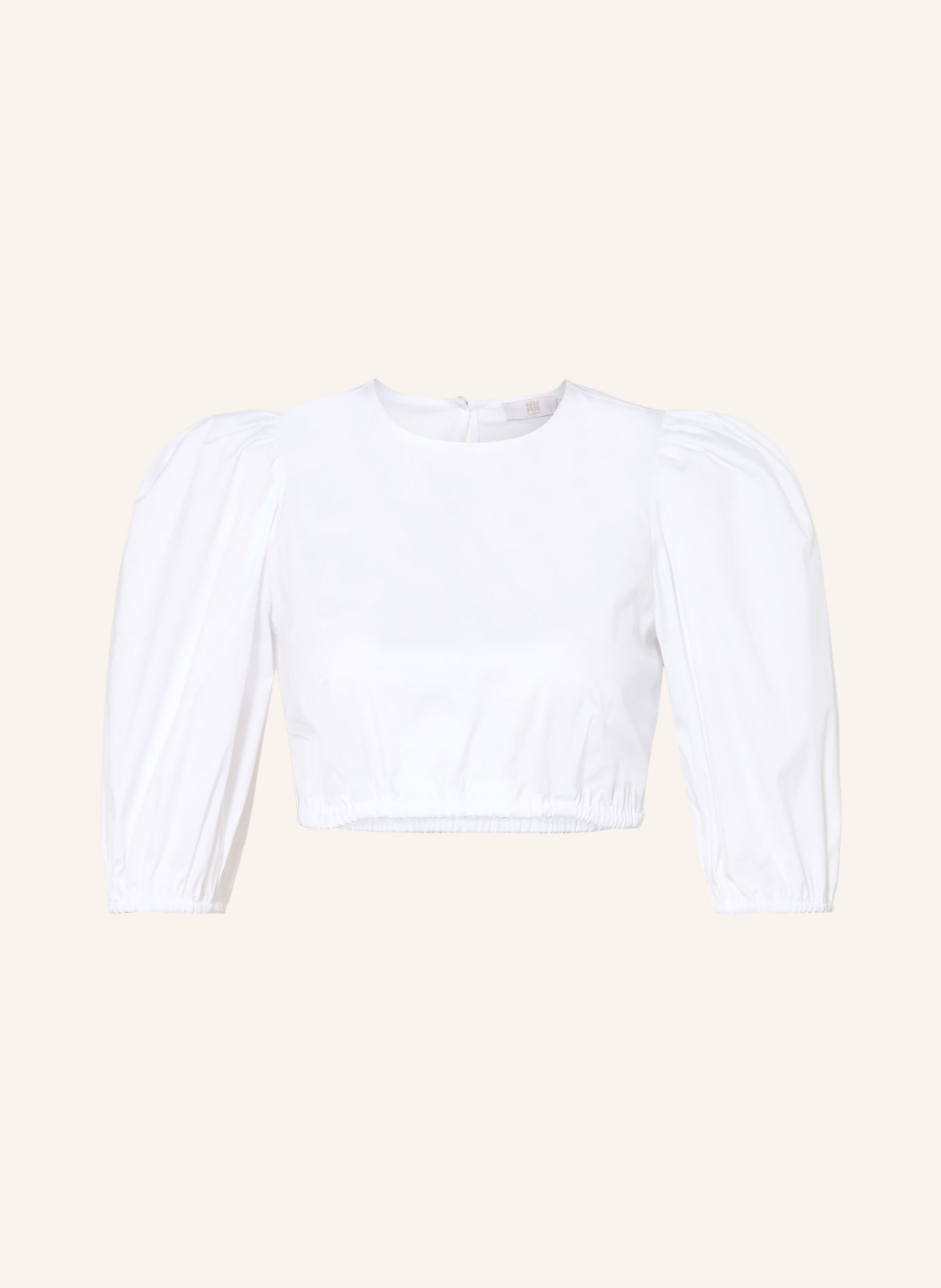 RIANI Blouse Dirndl à manches 3/4: BLANC