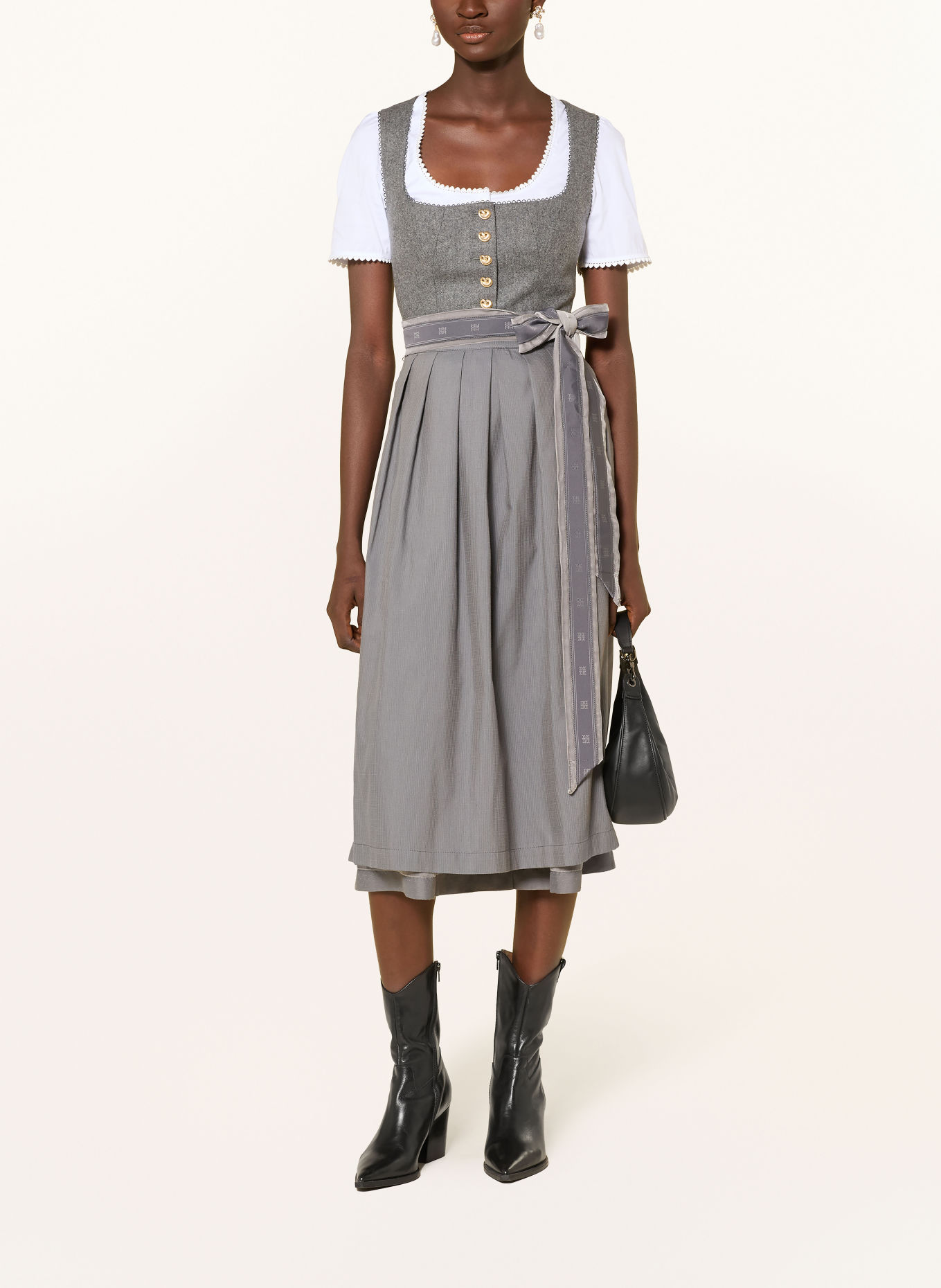 RIANI Bluză dirndl: ALB