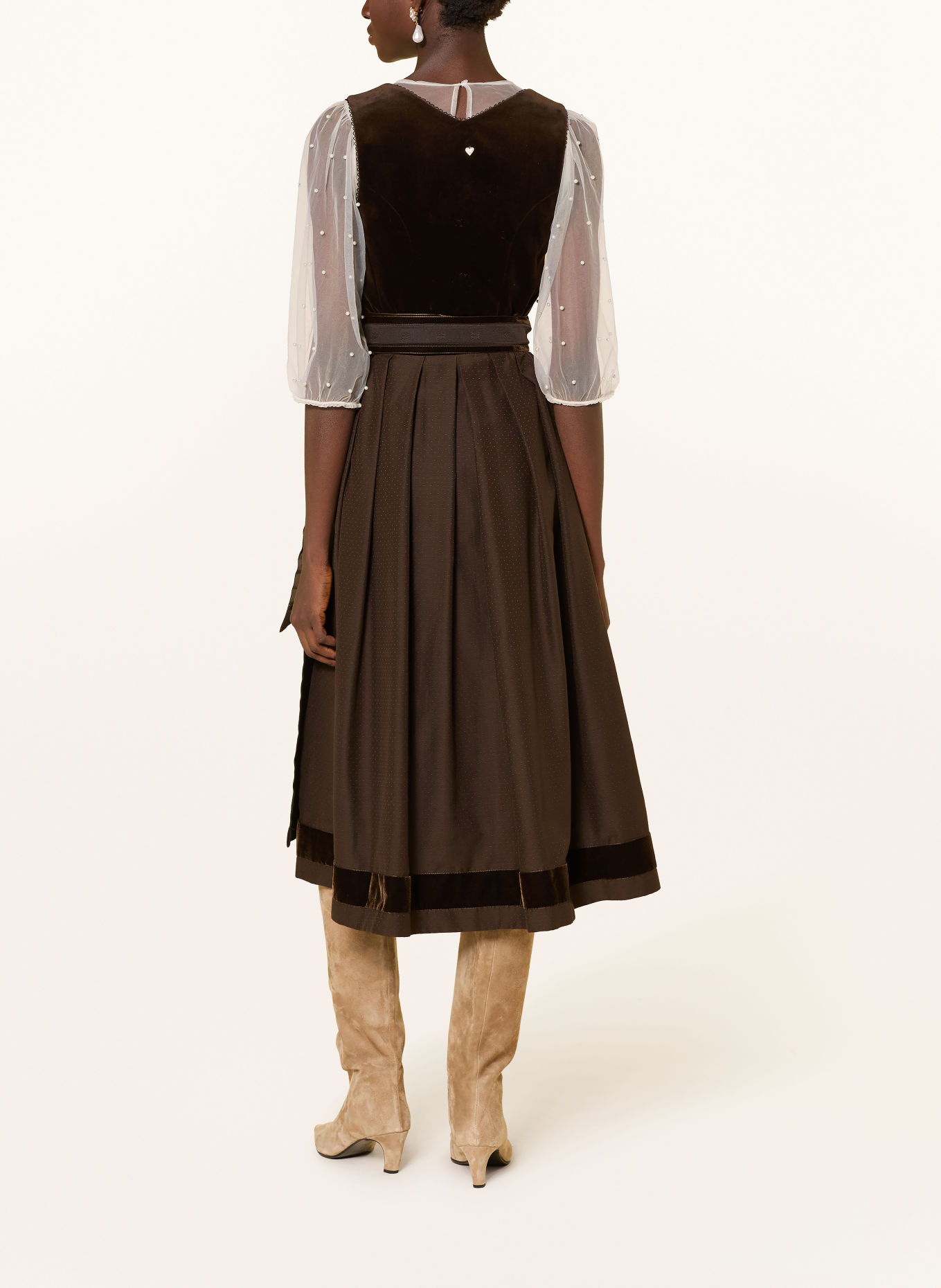RIANI Dirndl: MARO ÎNCHIS