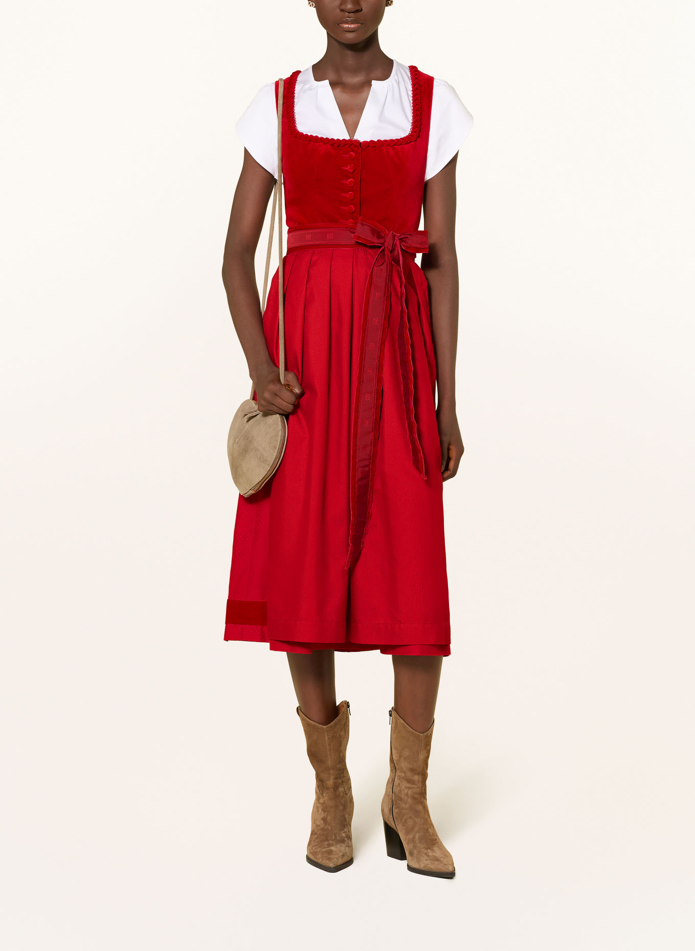 RIANI Dirndl: ROOD