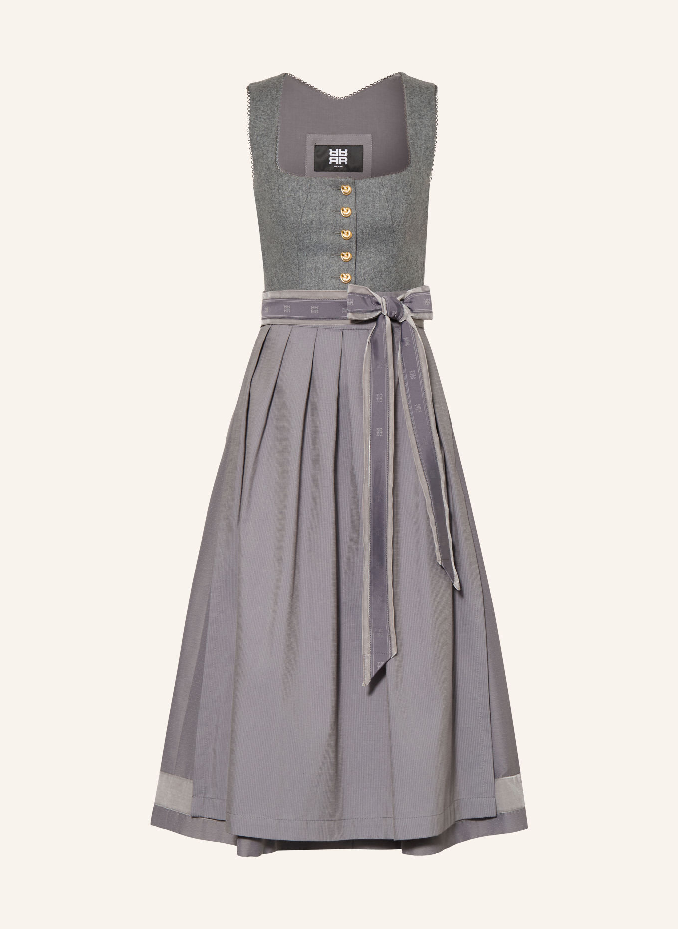 RIANI Dirndl: GRI / AUR